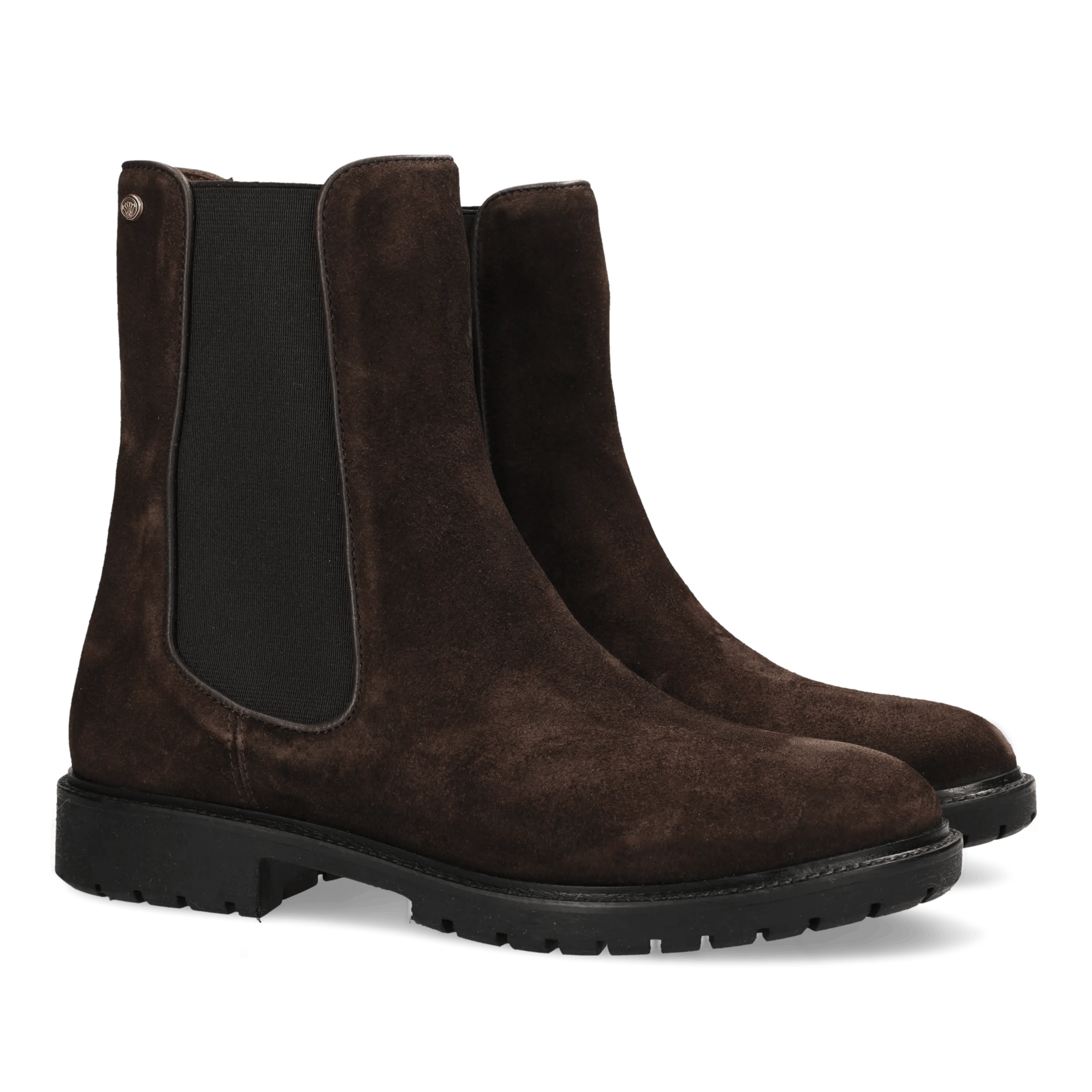 Mosi chelseaboot Suède Bruin