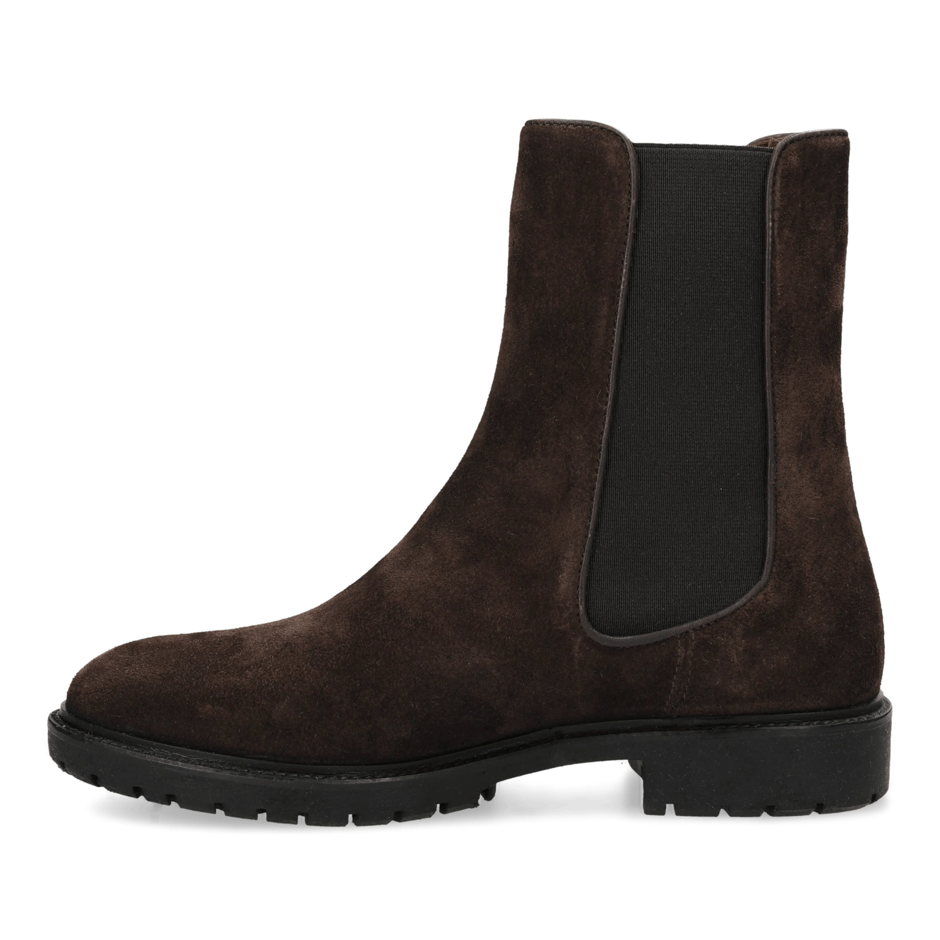 Mosi chelseaboot Suède Bruin