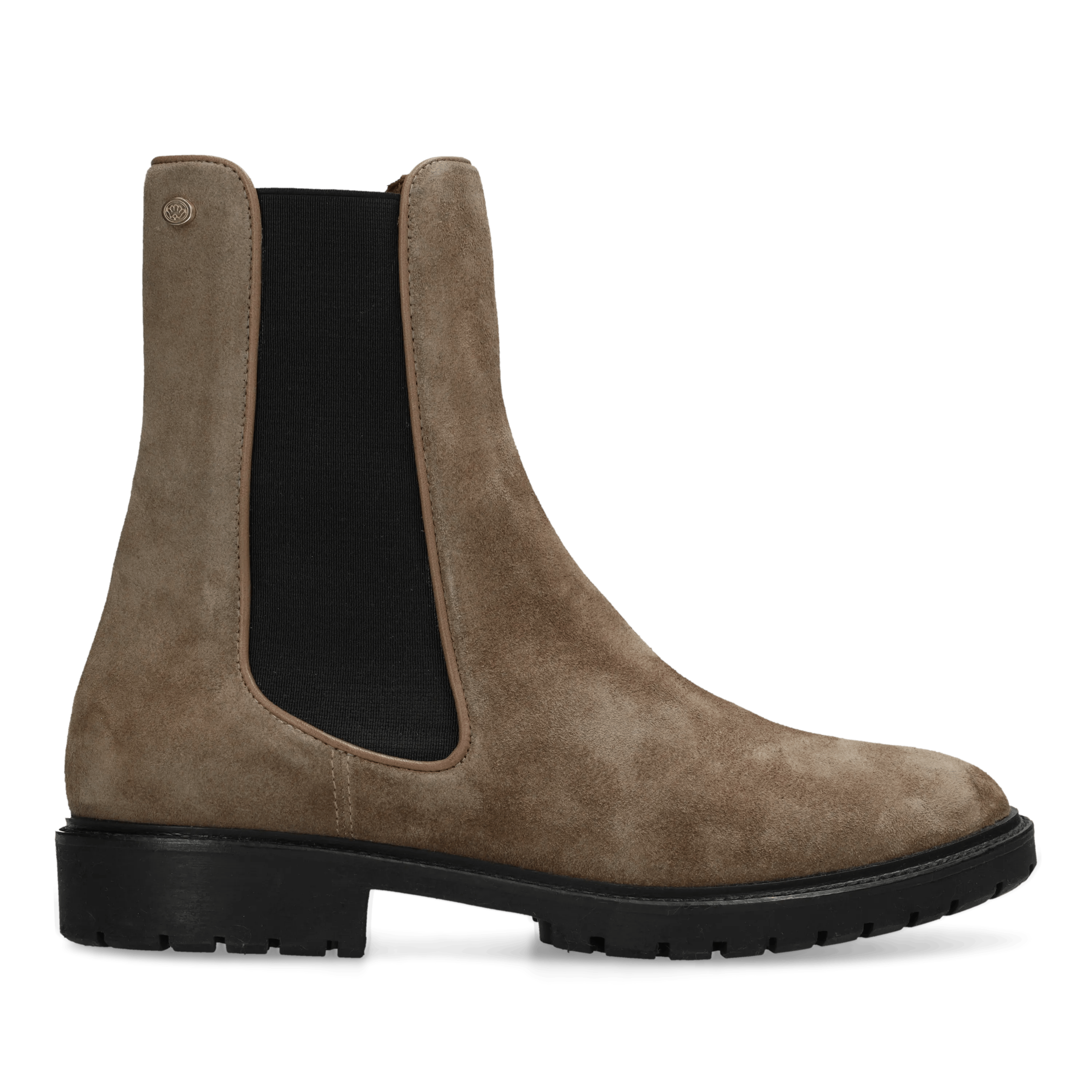 Mosi chelseaboot Suède Taupe