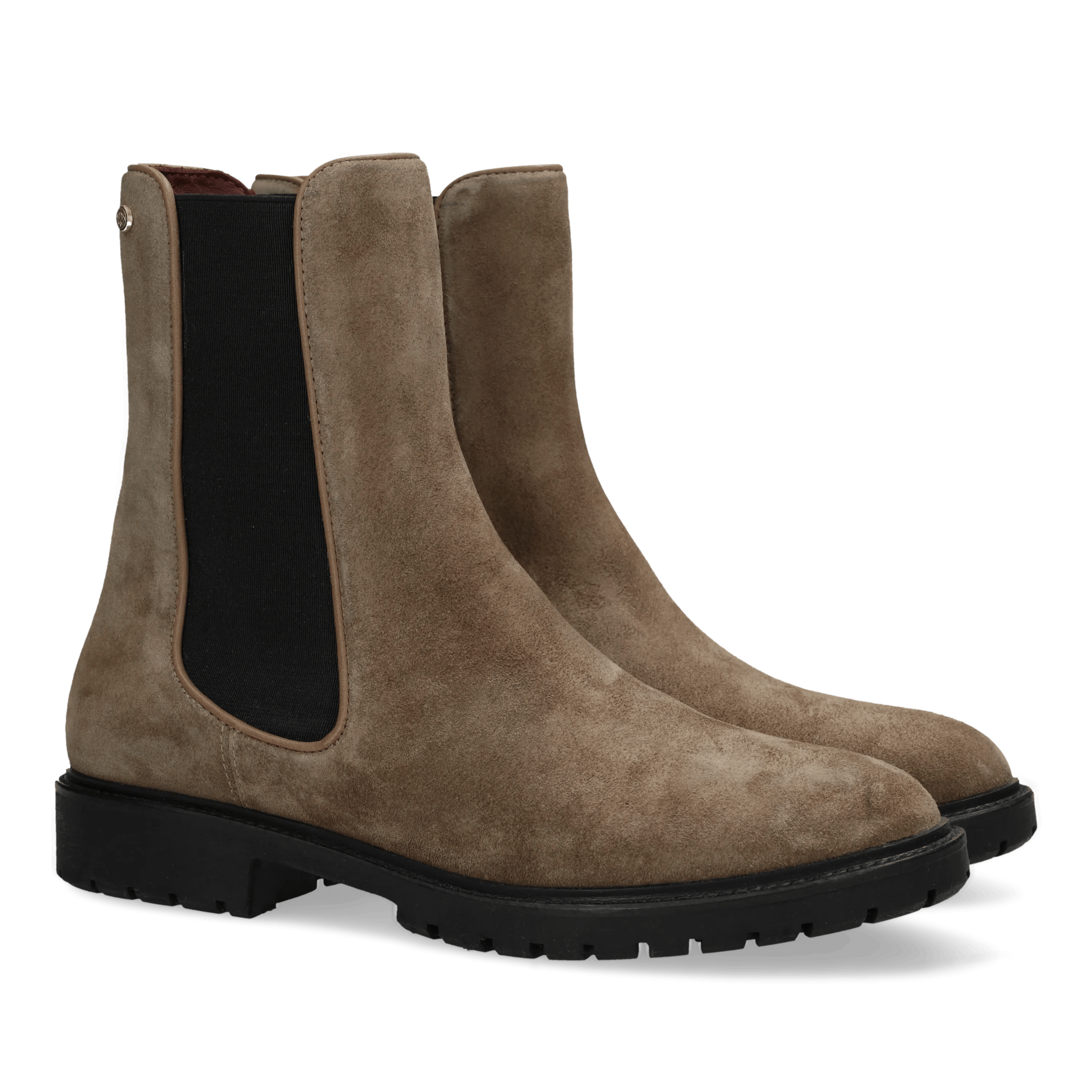 Mosi chelseaboot Suède Taupe