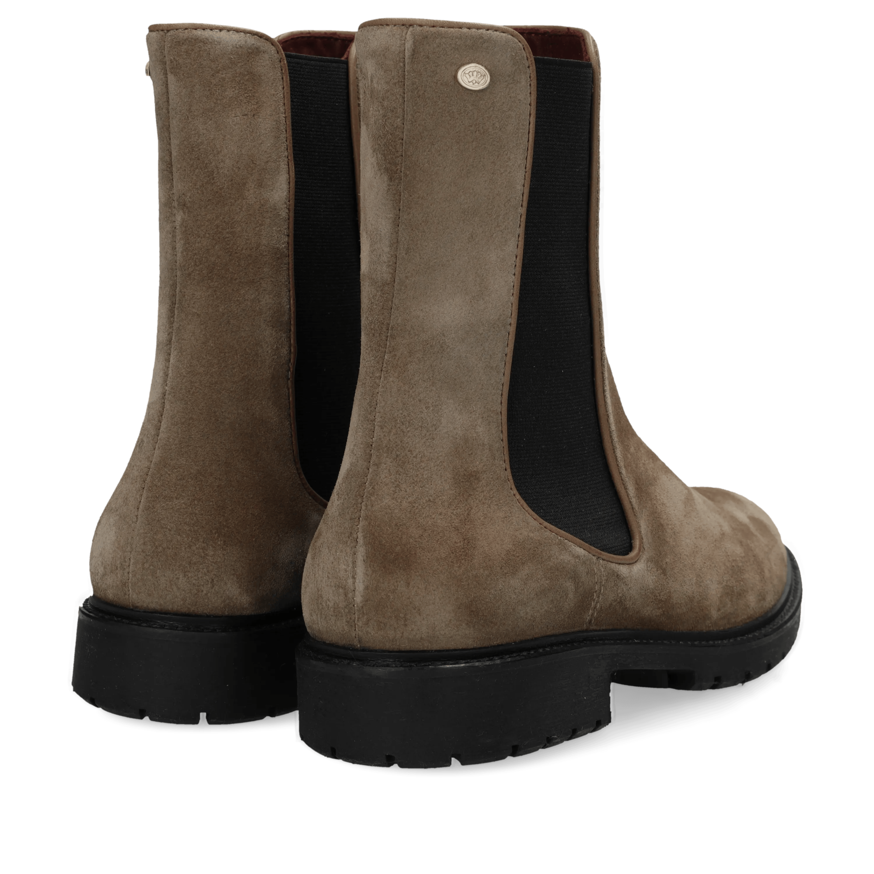 Mosi chelseaboot Suède Taupe