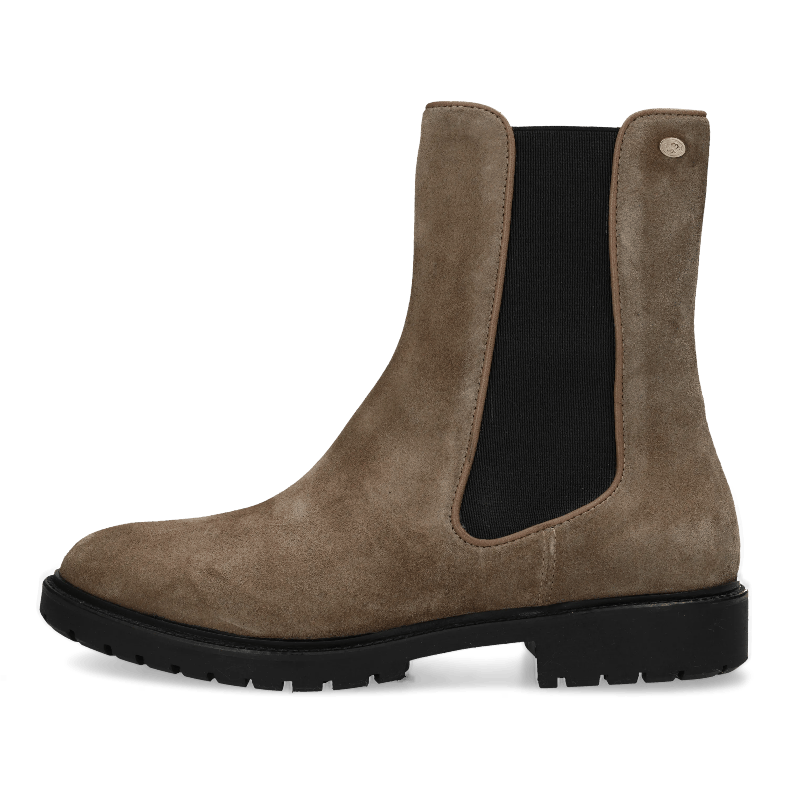 Mosi chelseaboot Suède Taupe