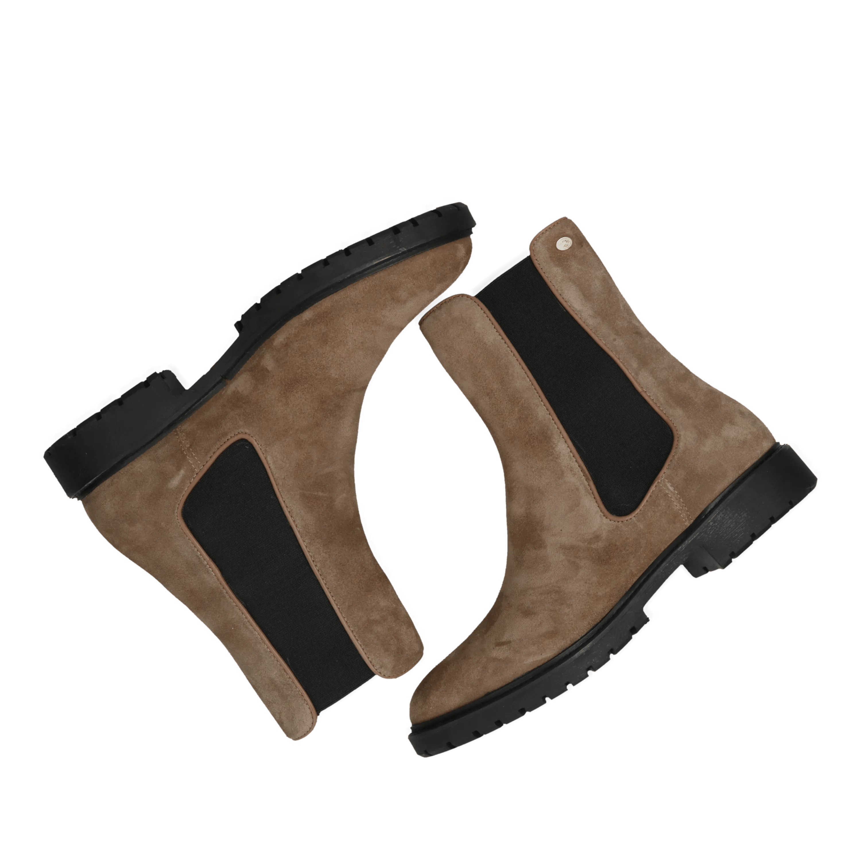 Mosi chelseaboot Suède Taupe