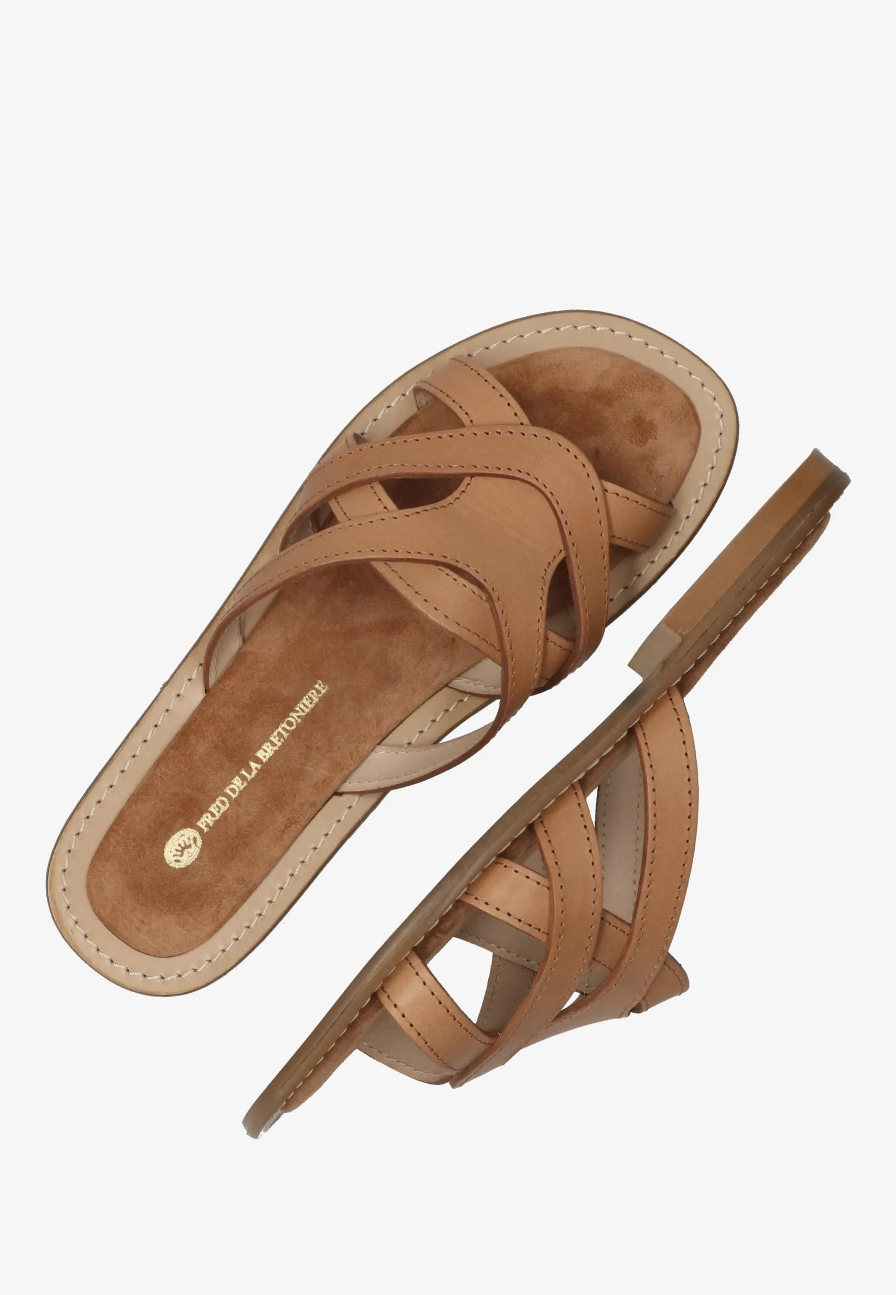 Neva slipper vachetta cognac