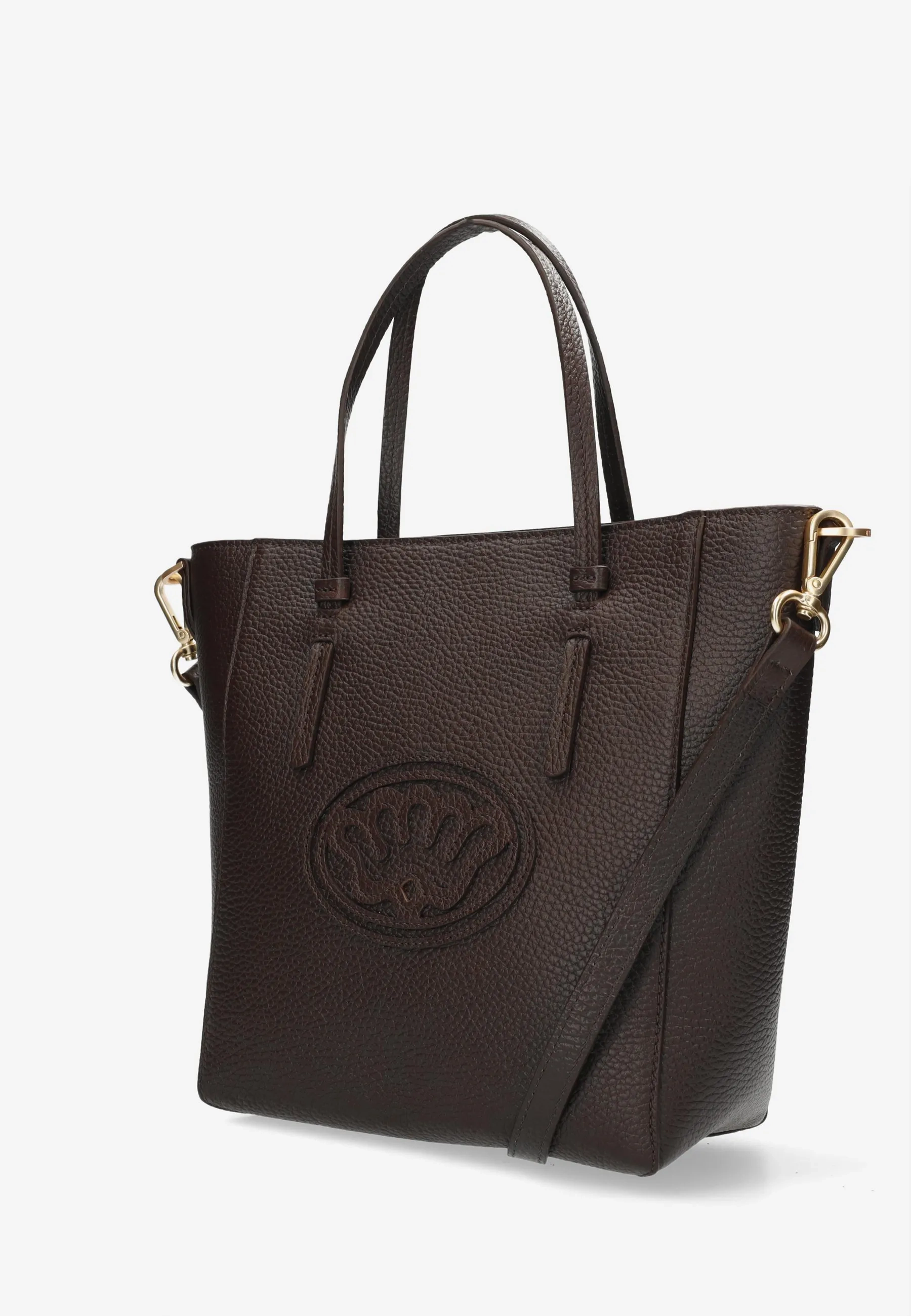 Fred de la Bretoniere Dames | Donkerbruine shopper