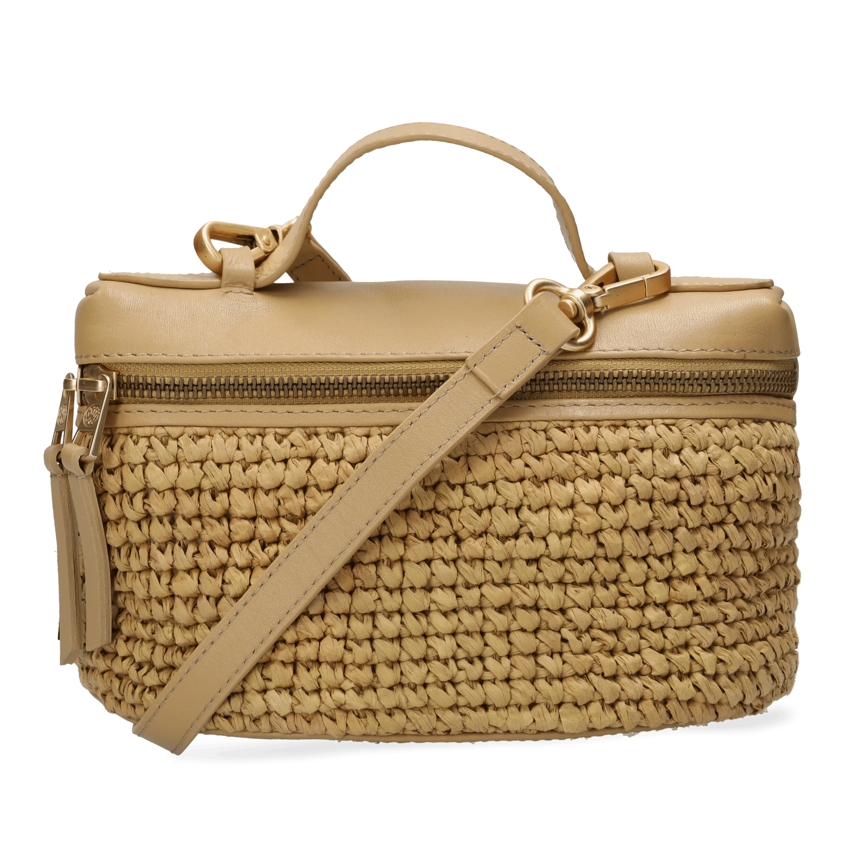 Lori crossbody Raffia Beige