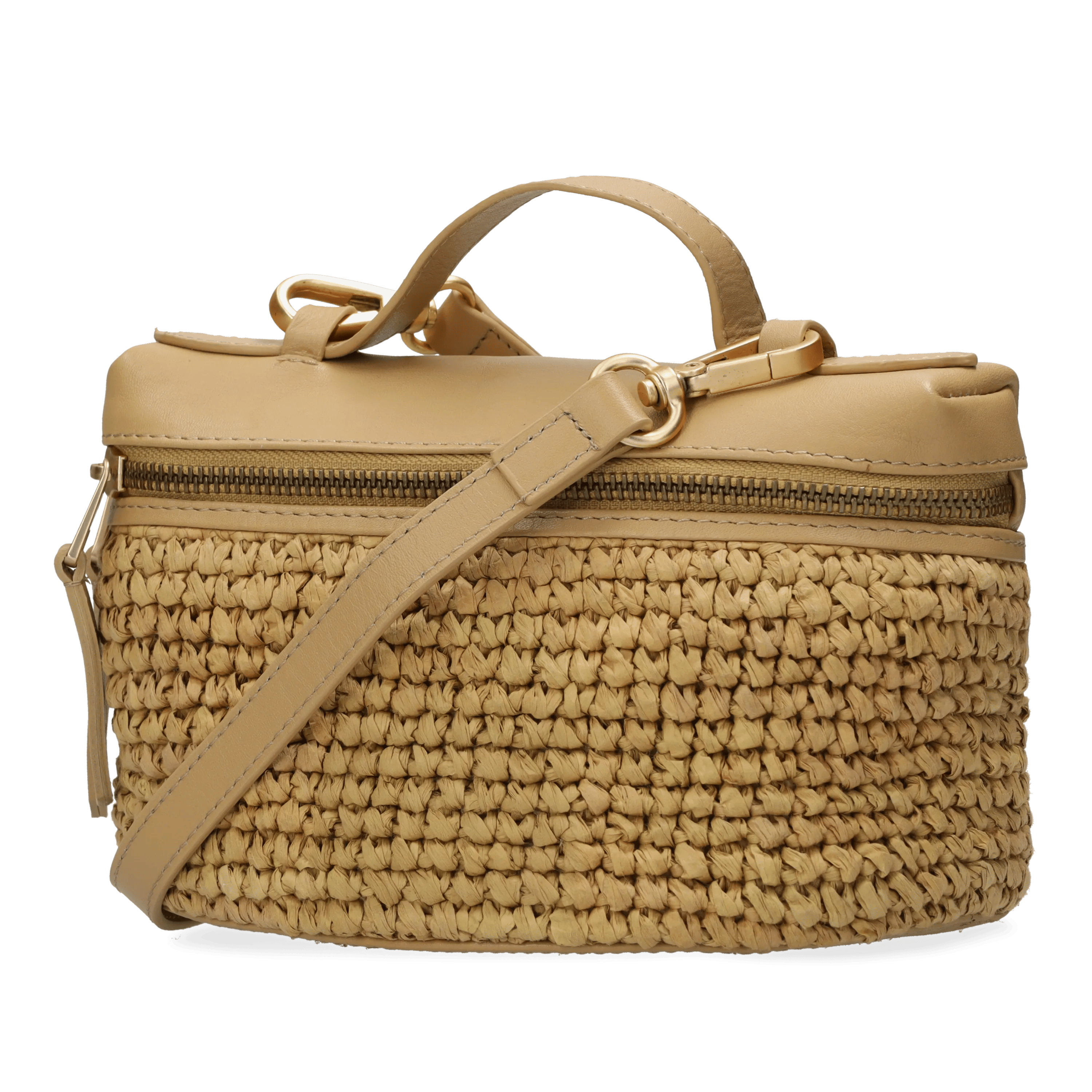 Lori crossbody Raffia Beige