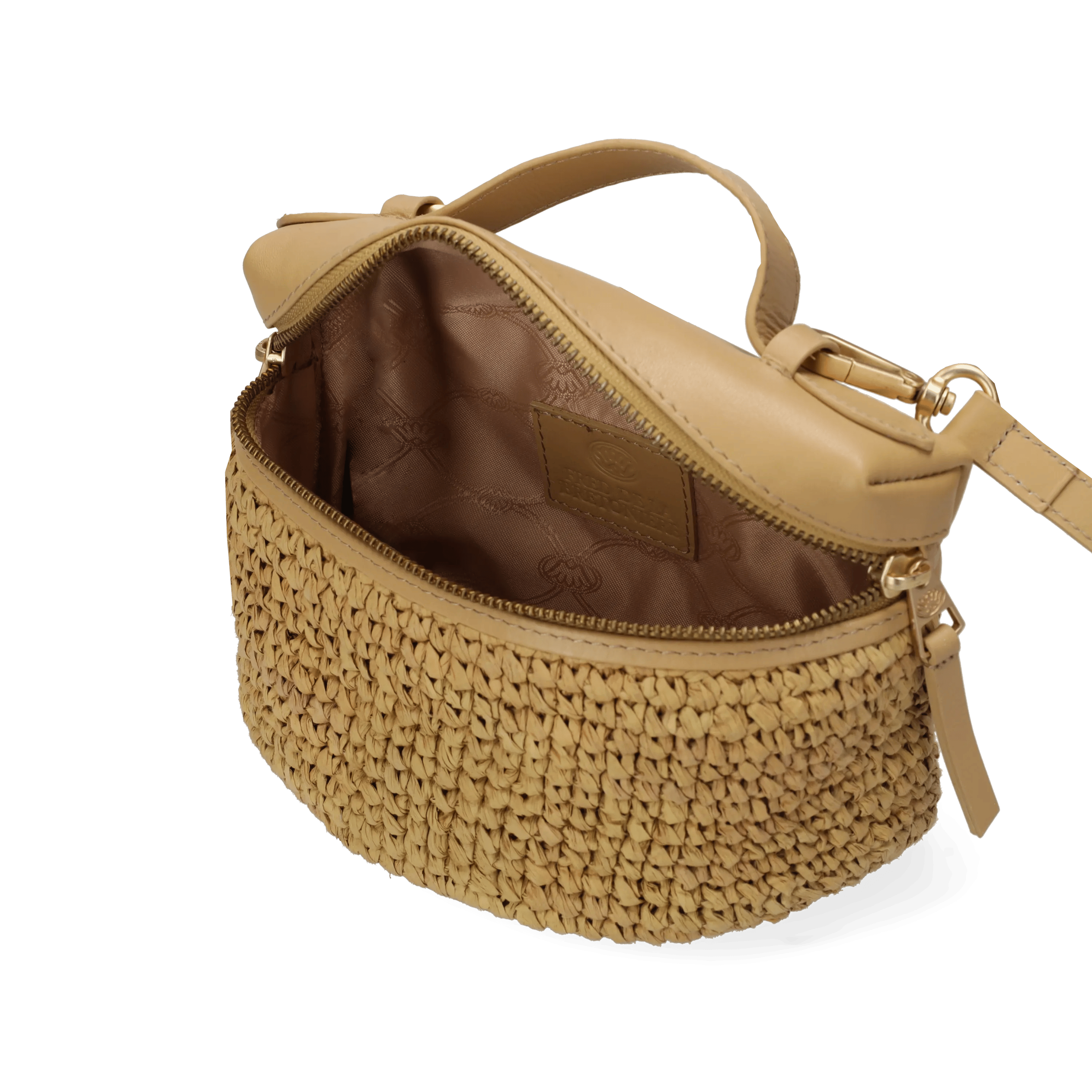 Lori crossbody Raffia Beige