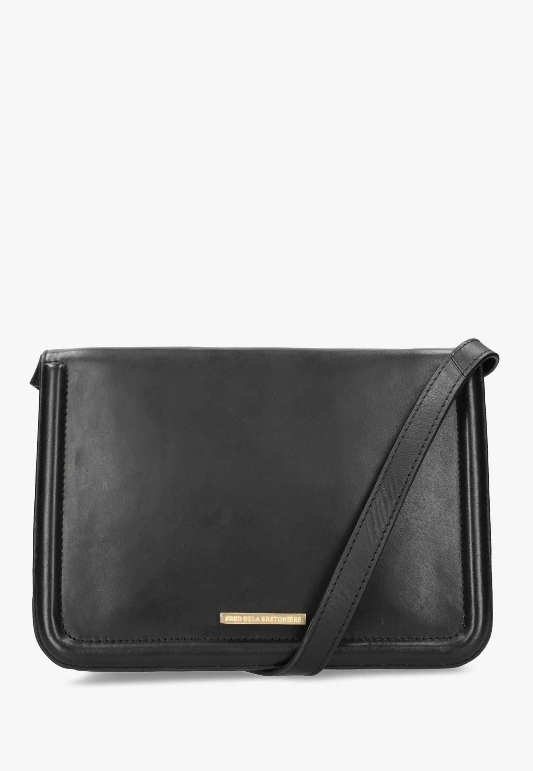 Alaya Crossbody Leder Schwarz
