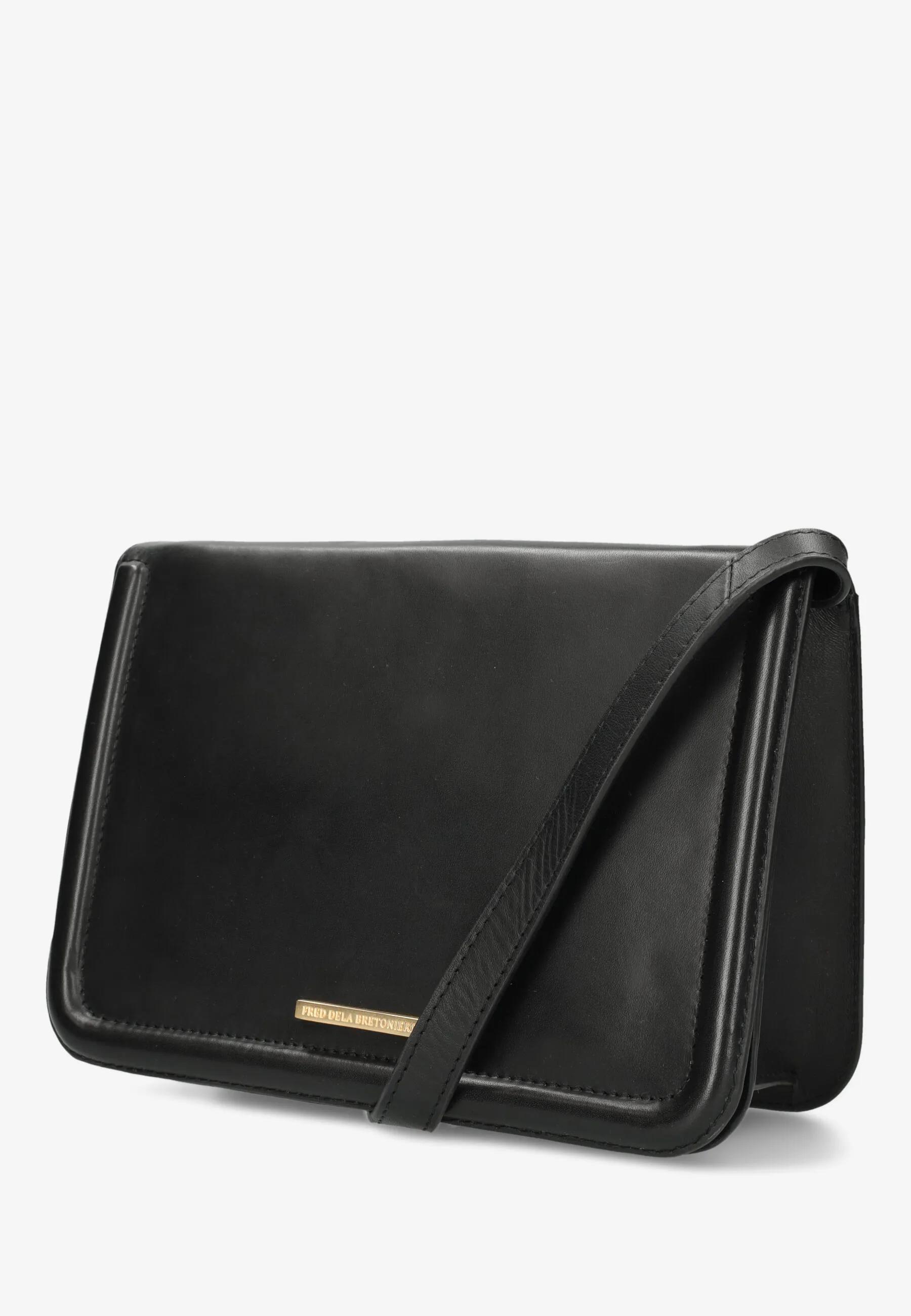 Alaya Crossbody Leder Schwarz