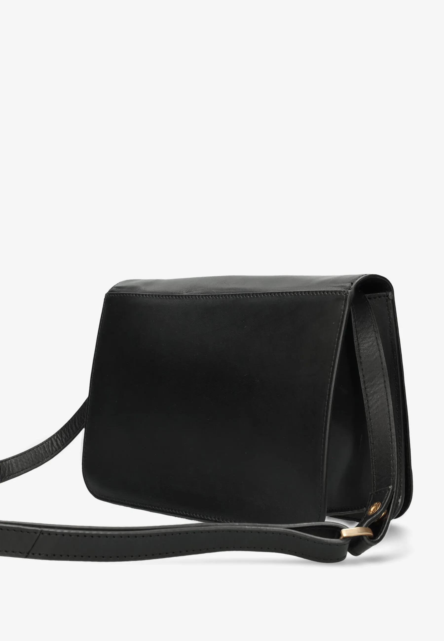 Alaya Crossbody Leder Schwarz