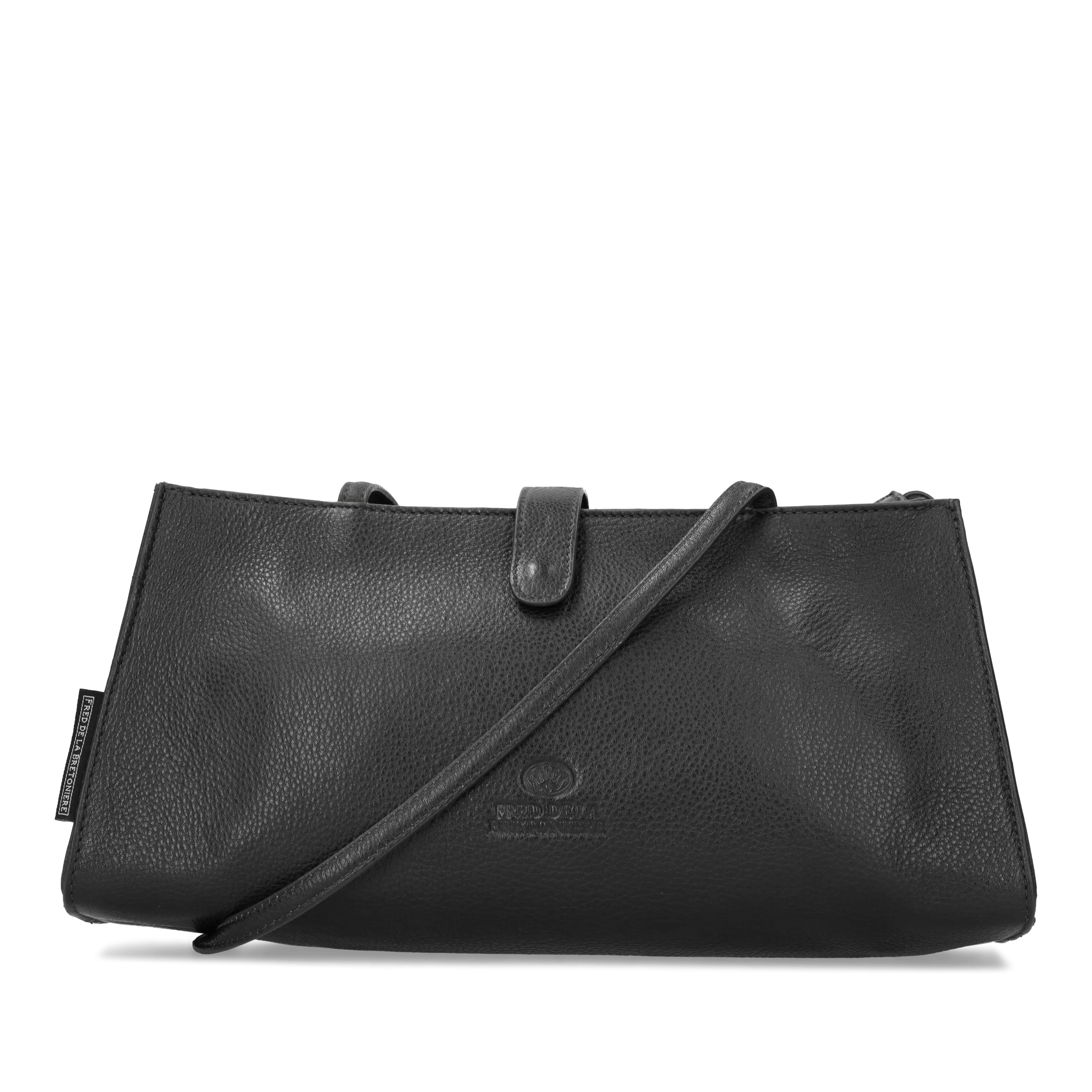 INEZ SHOULDERBAG leather Black