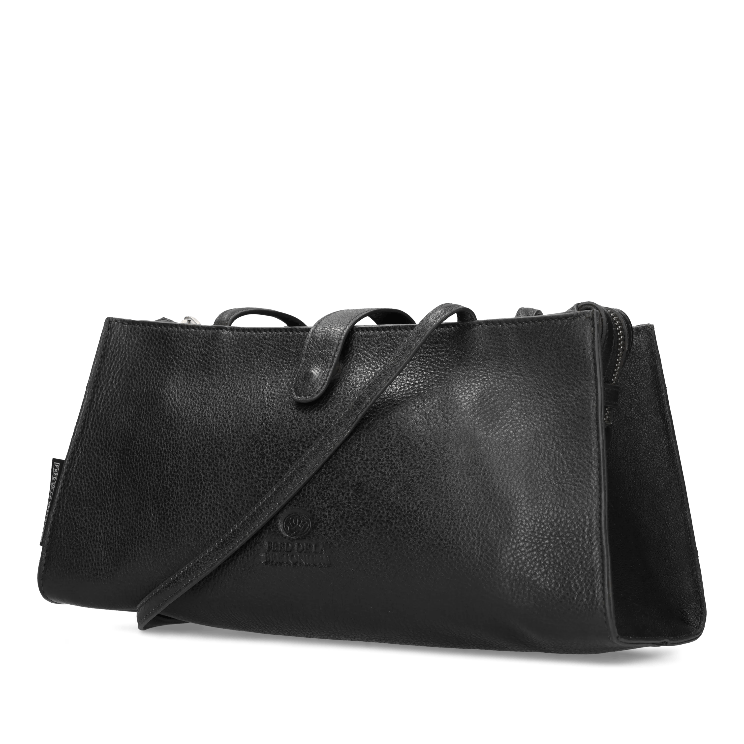 INEZ SHOULDERBAG leather Black