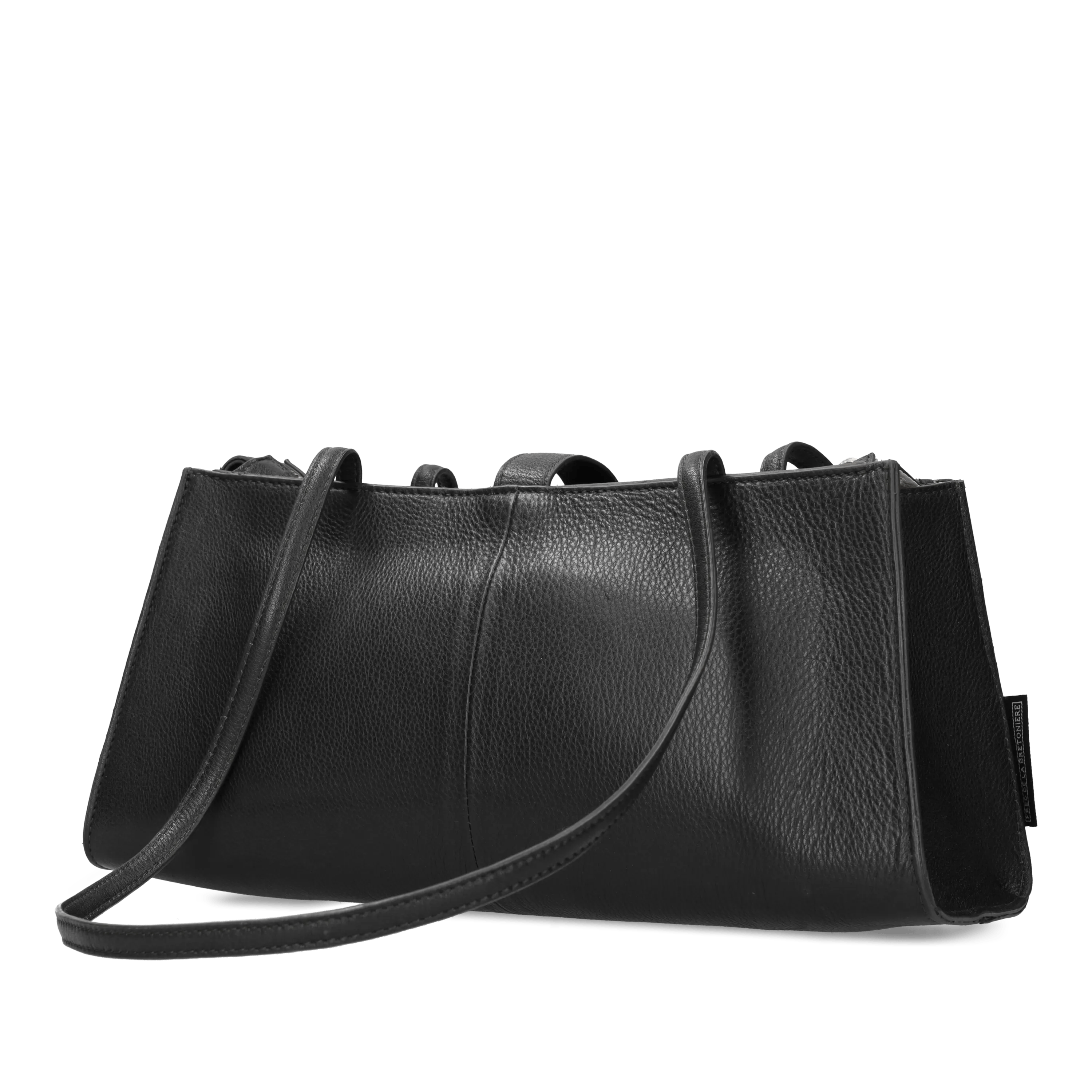 INEZ SHOULDERBAG leather Black