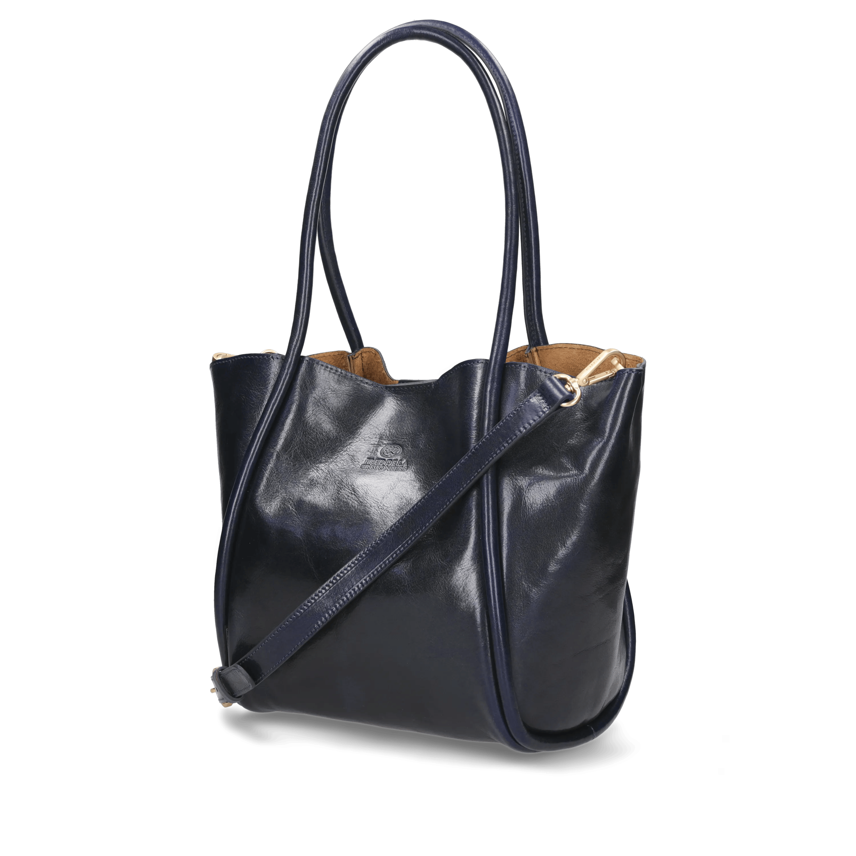 NALANI Shoulder Bag leather Dark Blue
