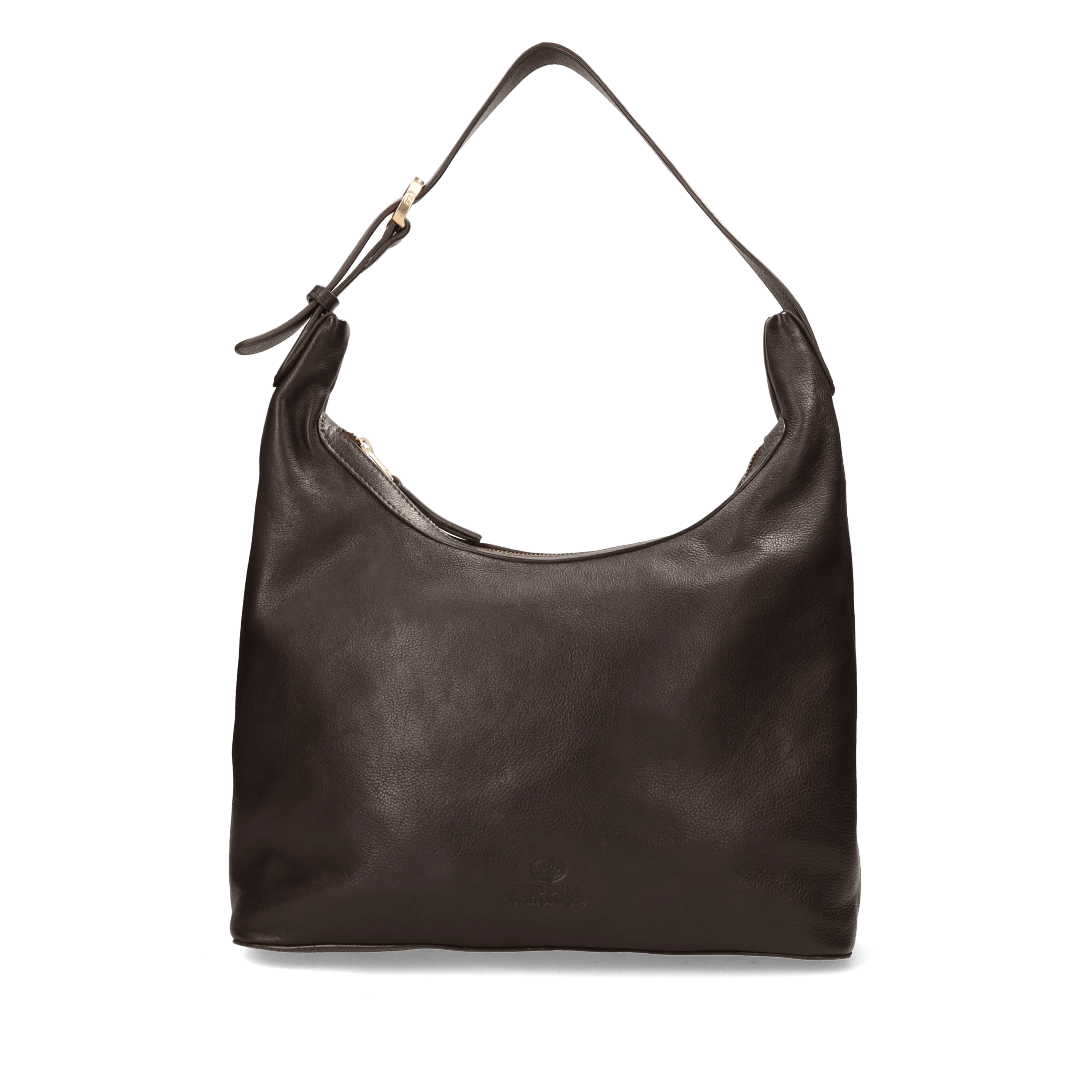 GABI HOBO SHOULDERBAG nappa leather Dark Brown