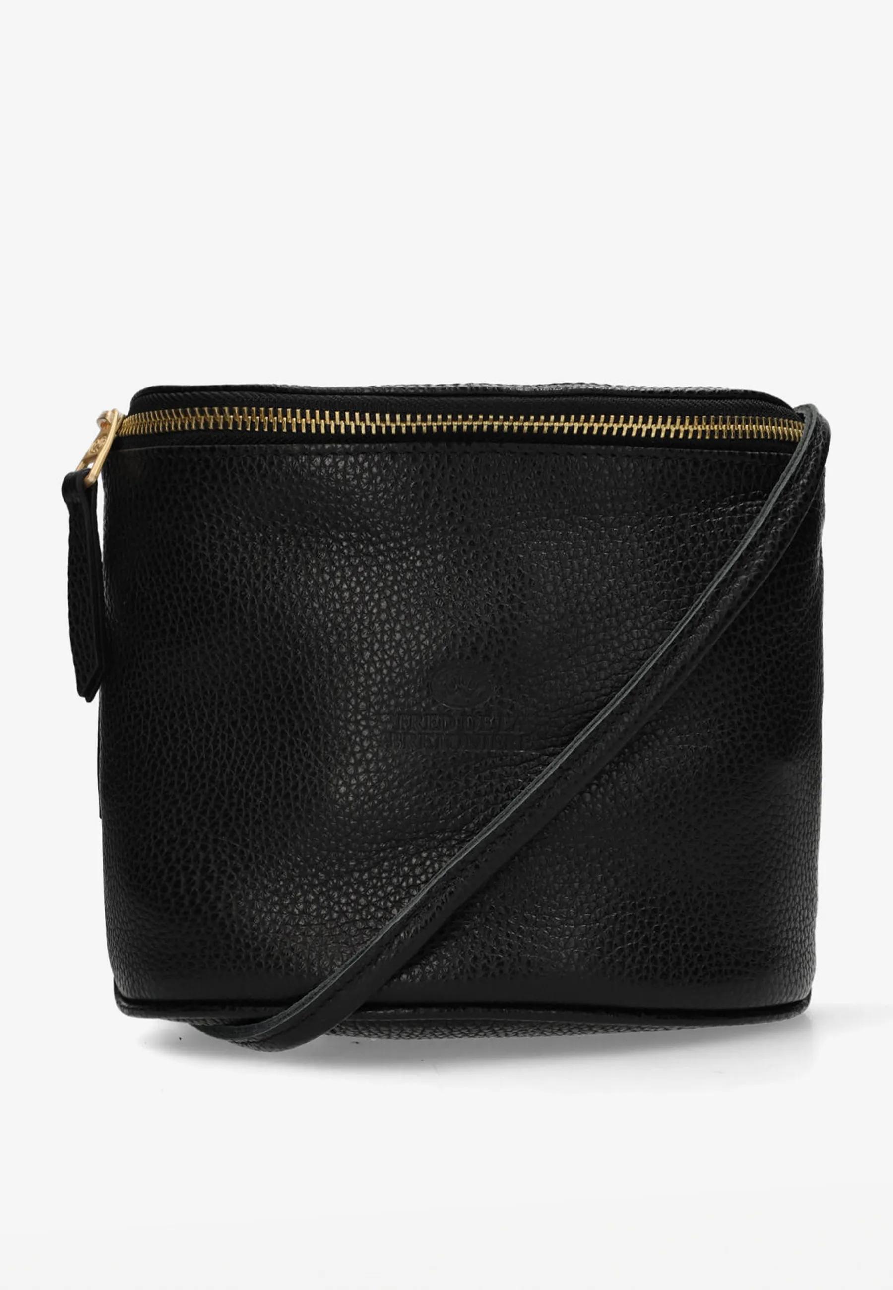 Marianneke Crossbodytas Leer Zwart