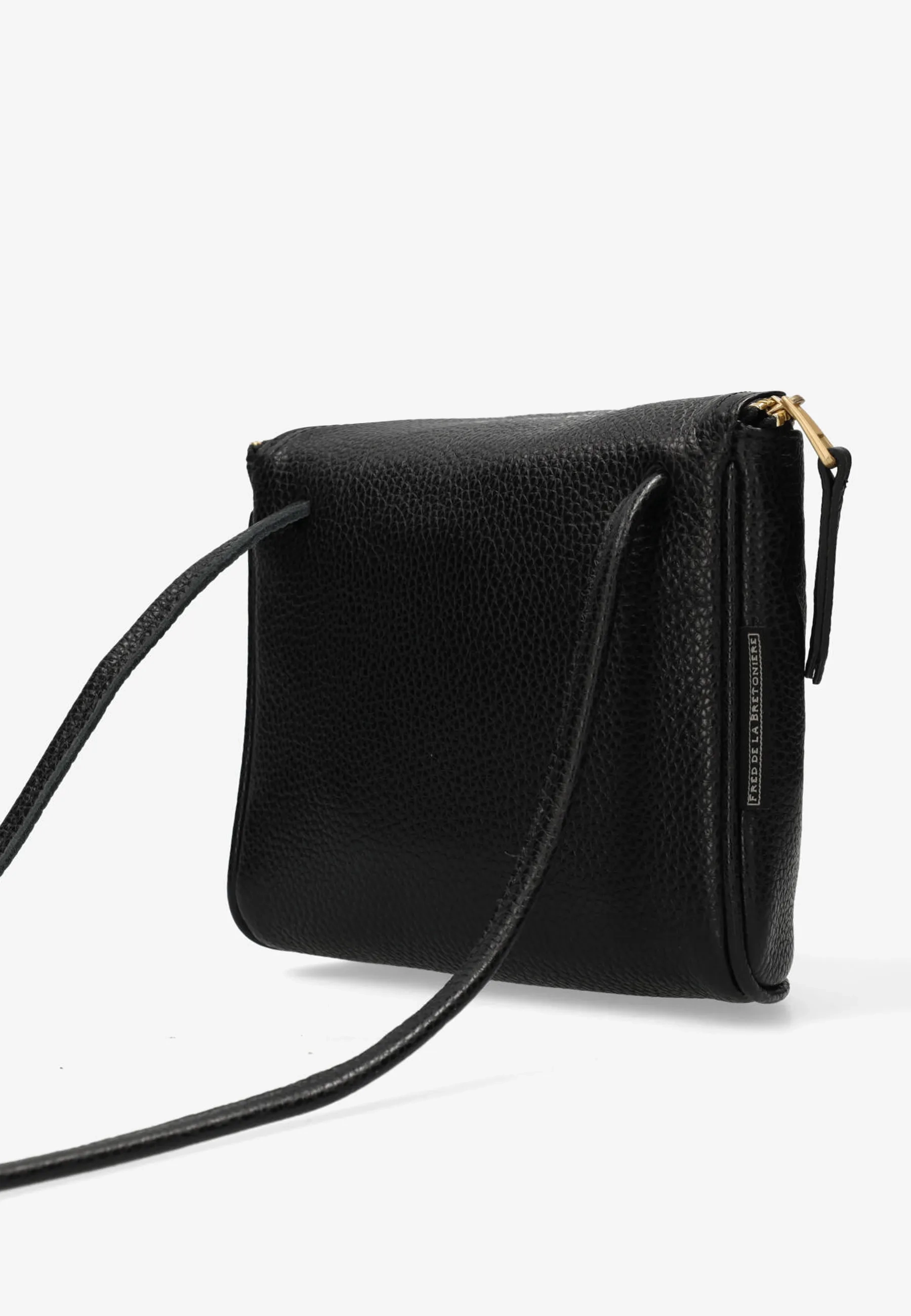 Marianneke Crossbodytas Leer Zwart