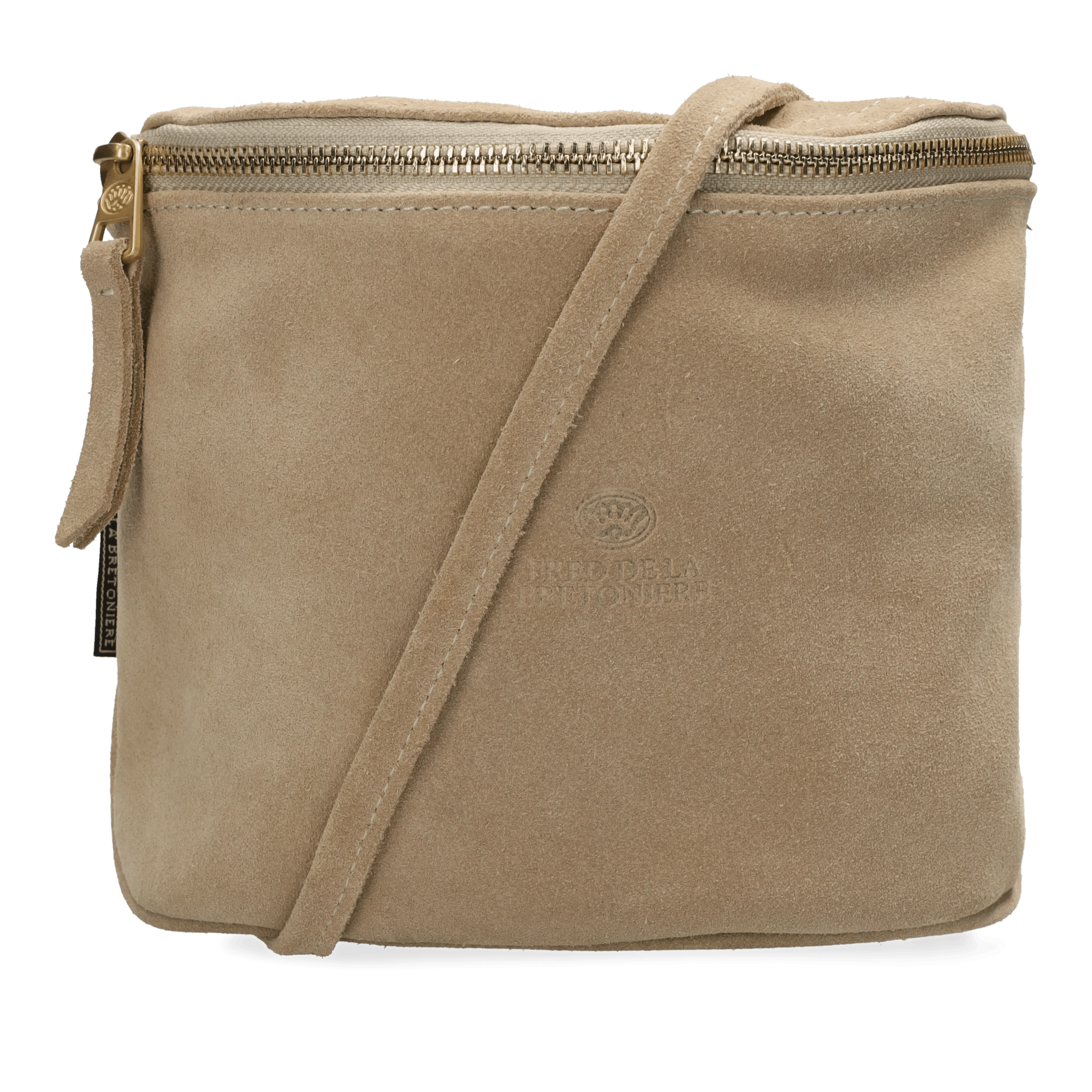 Marianneke crossbody Suède Beige