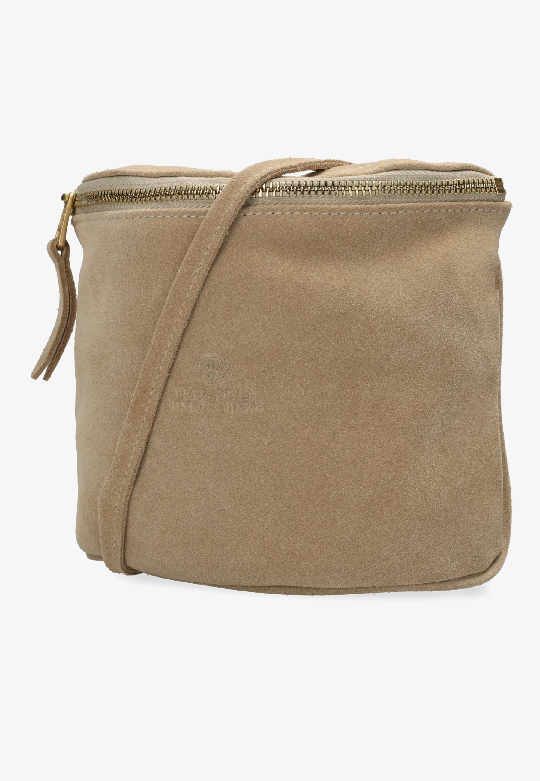 Marianneke crossbody Suède Beige
