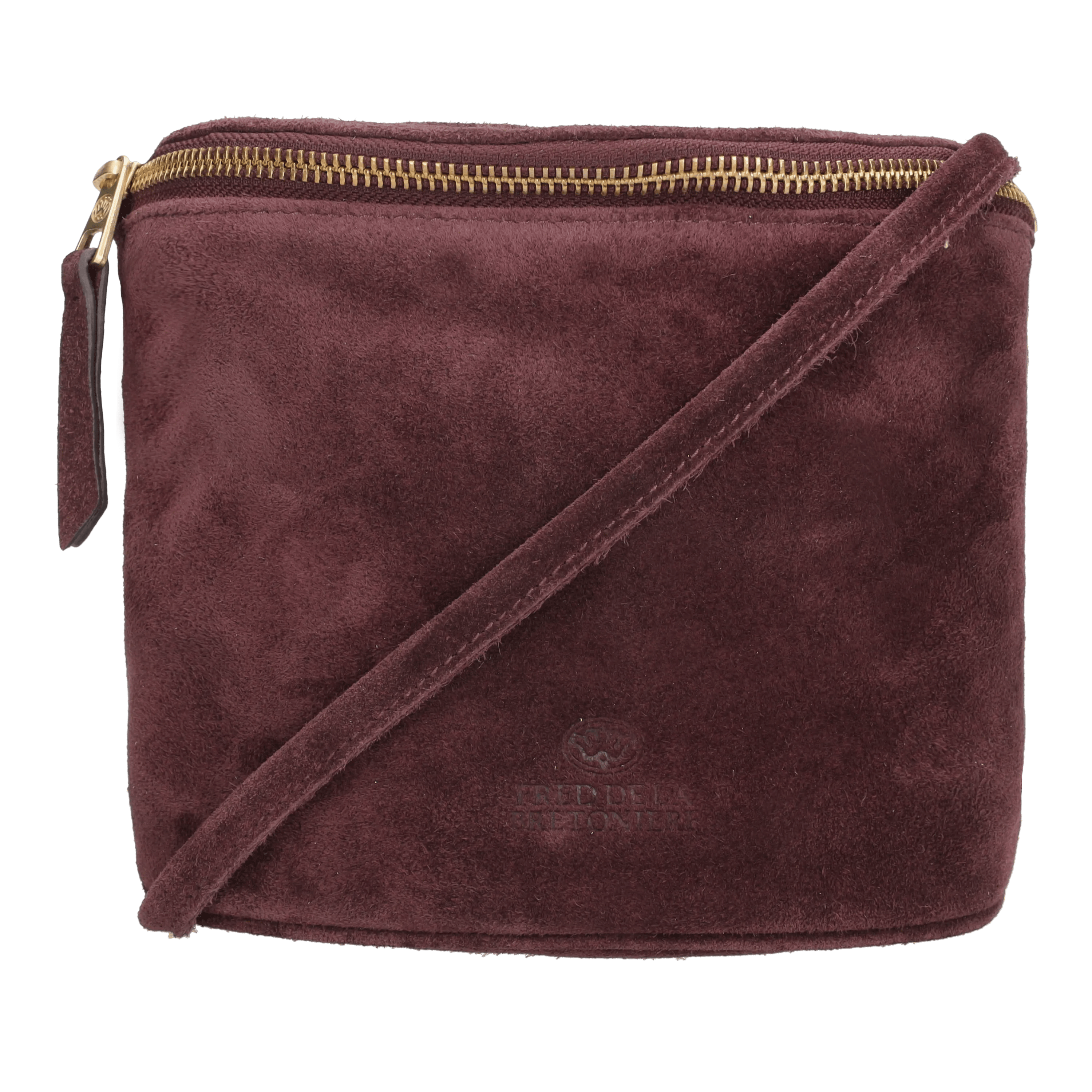 Marianneke Crossbody Suede Burgundy Red