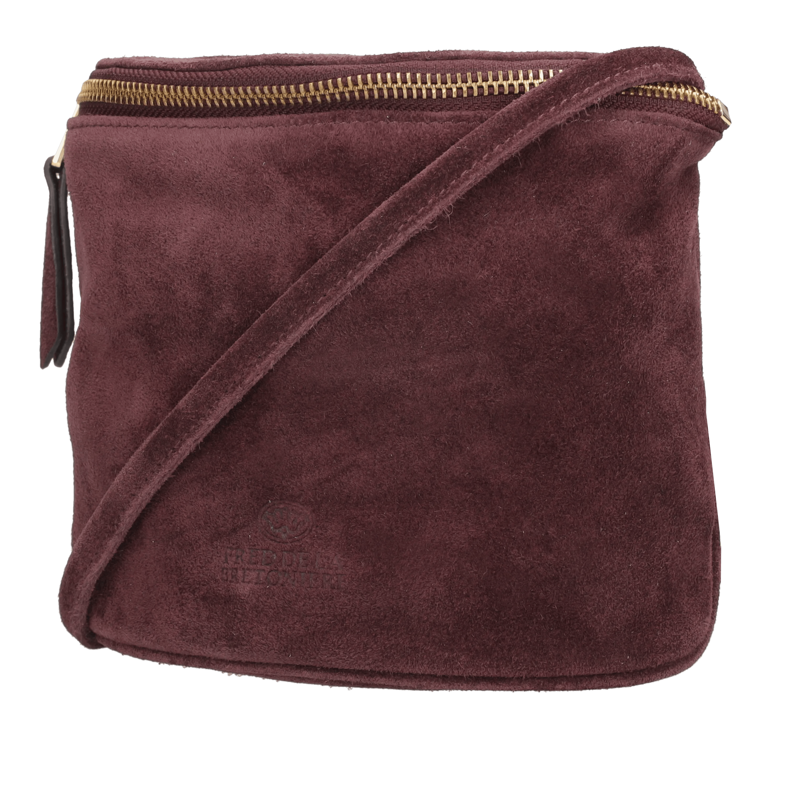 Marianneke Crossbody Suede Burgundy Red