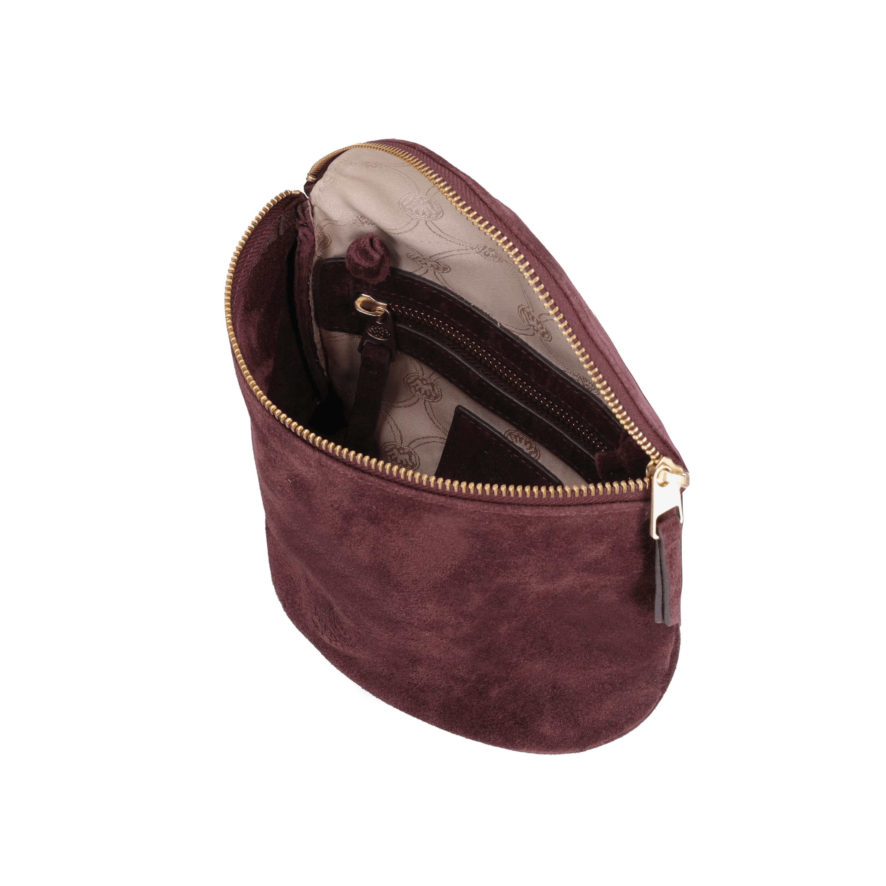 Marianneke Crossbody Suede Burgundy Red
