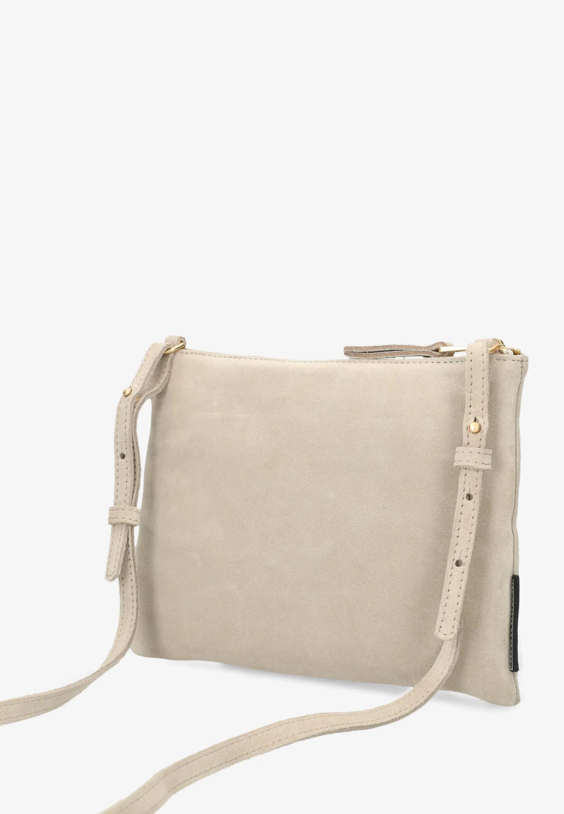 Bregje Crossbody Suede Taupe