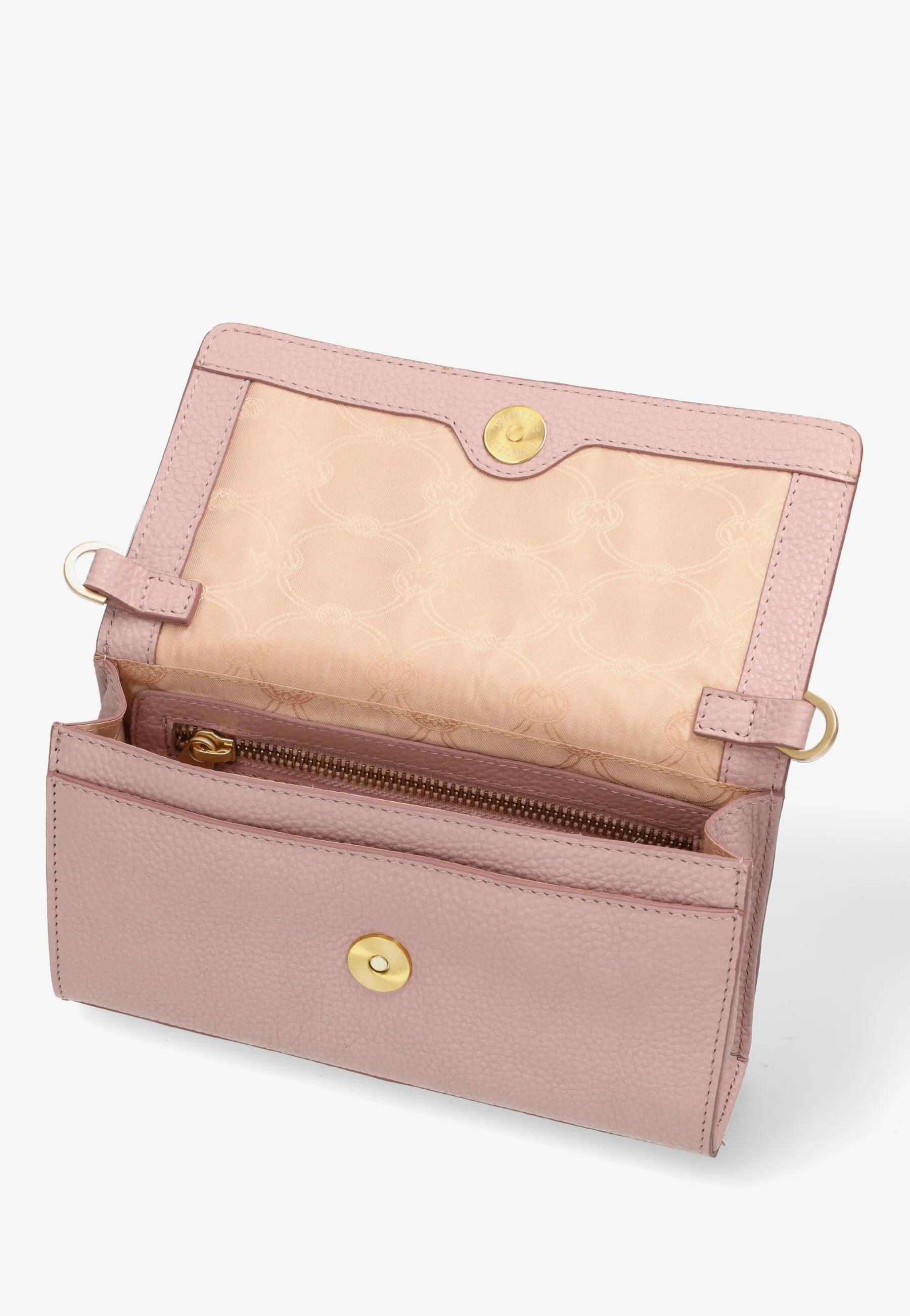 JAANA Crossbody  grain leather Pastel Pink