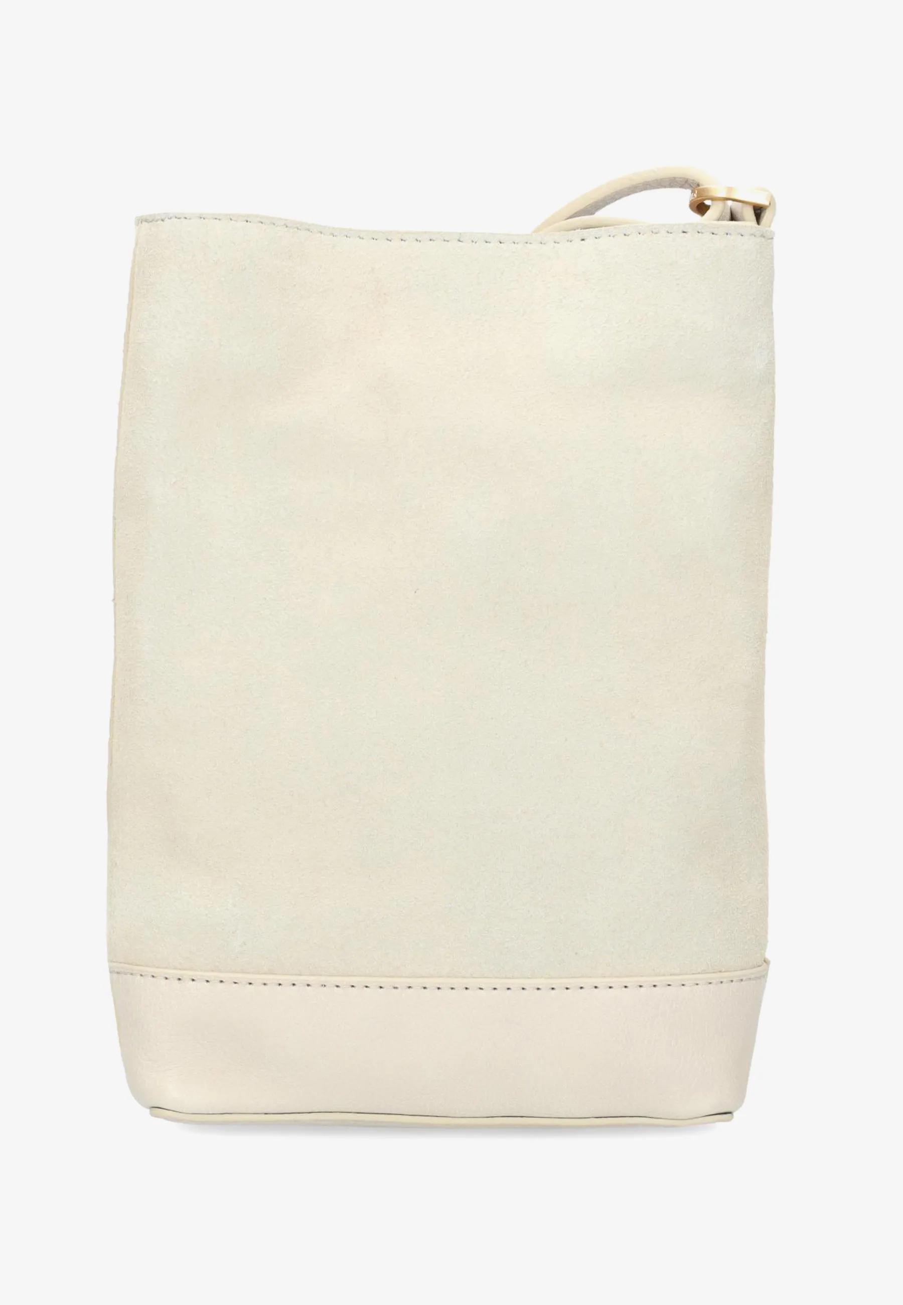 Vina Phonebag Leer/Suède Gebroken Wit