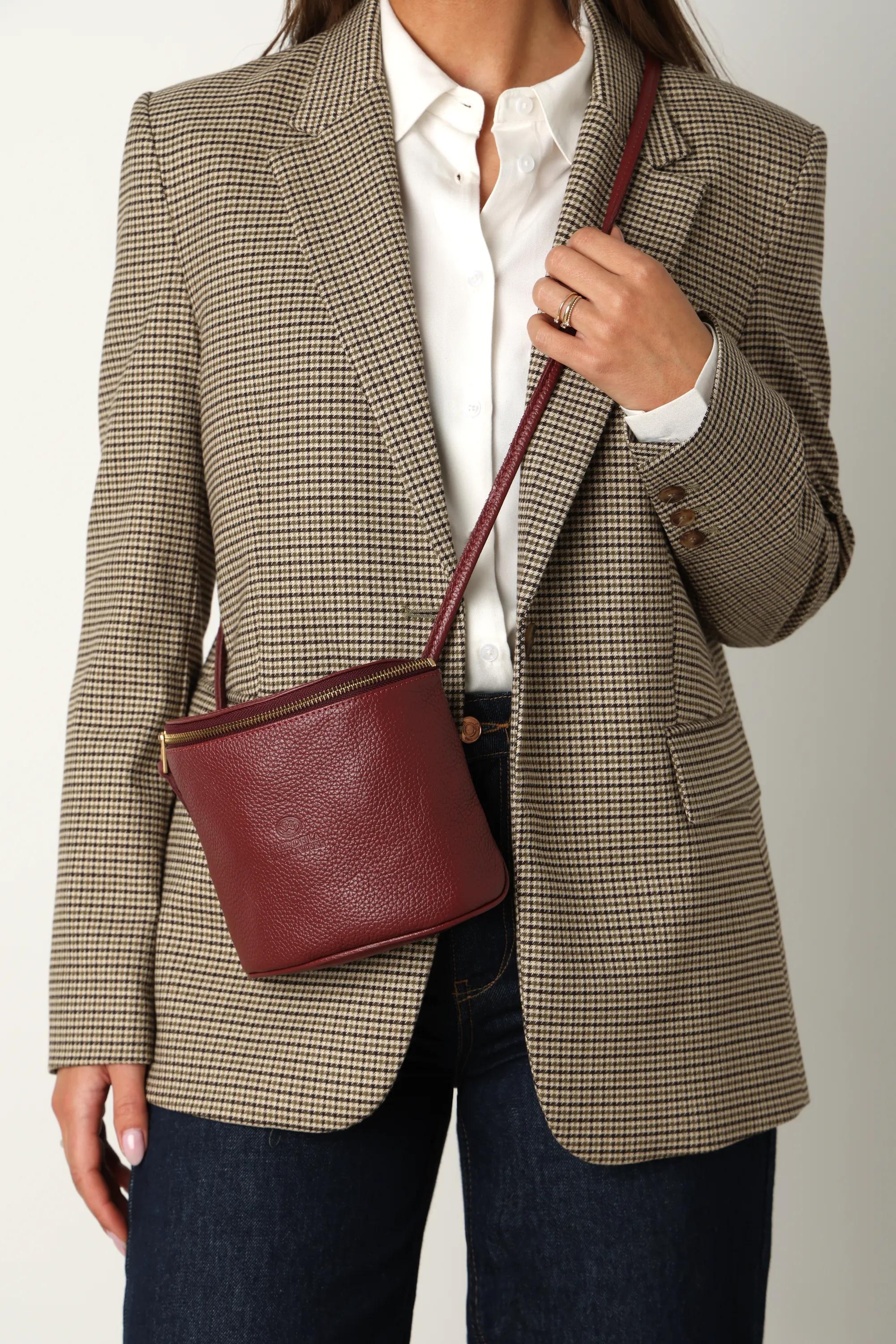 Marianneke crossbody Bordeauxrood