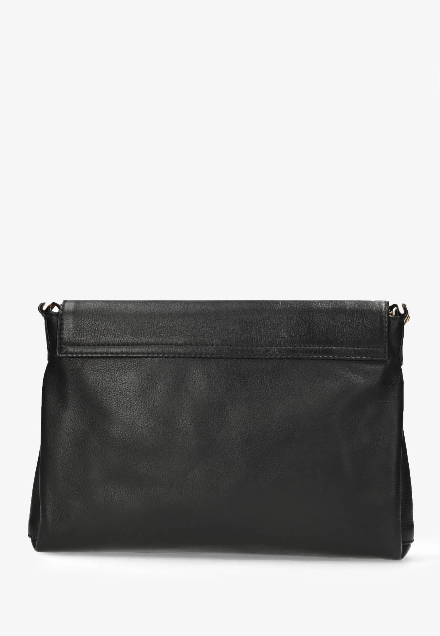 Noa Crossbody Leder Schwarz