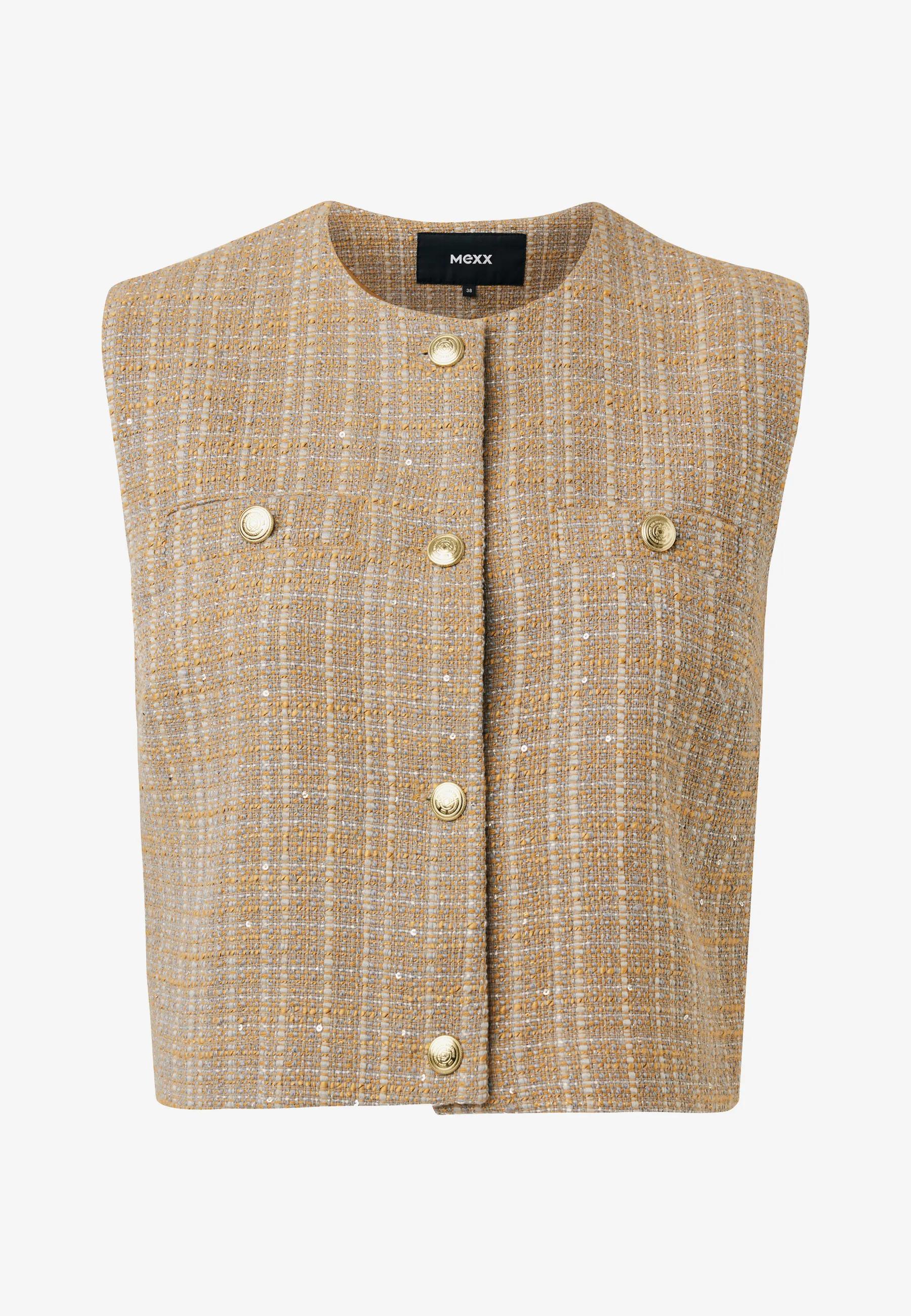Mexx Women | Multicolor tweed vest