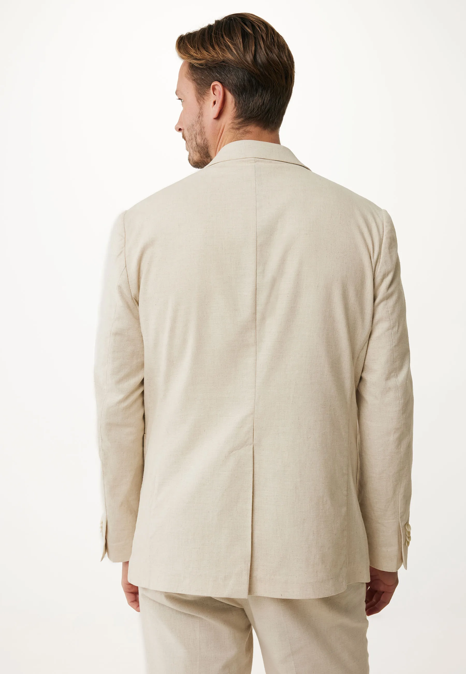 Aurelio Premium Tailored Blazer Greyish Sand