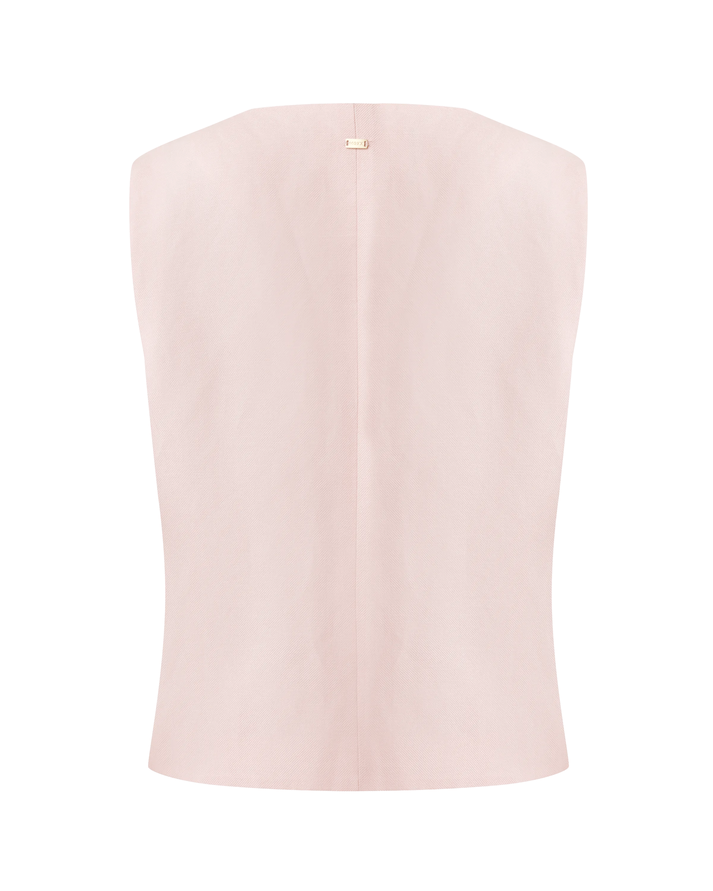 Linen Waistcoat Light Pink