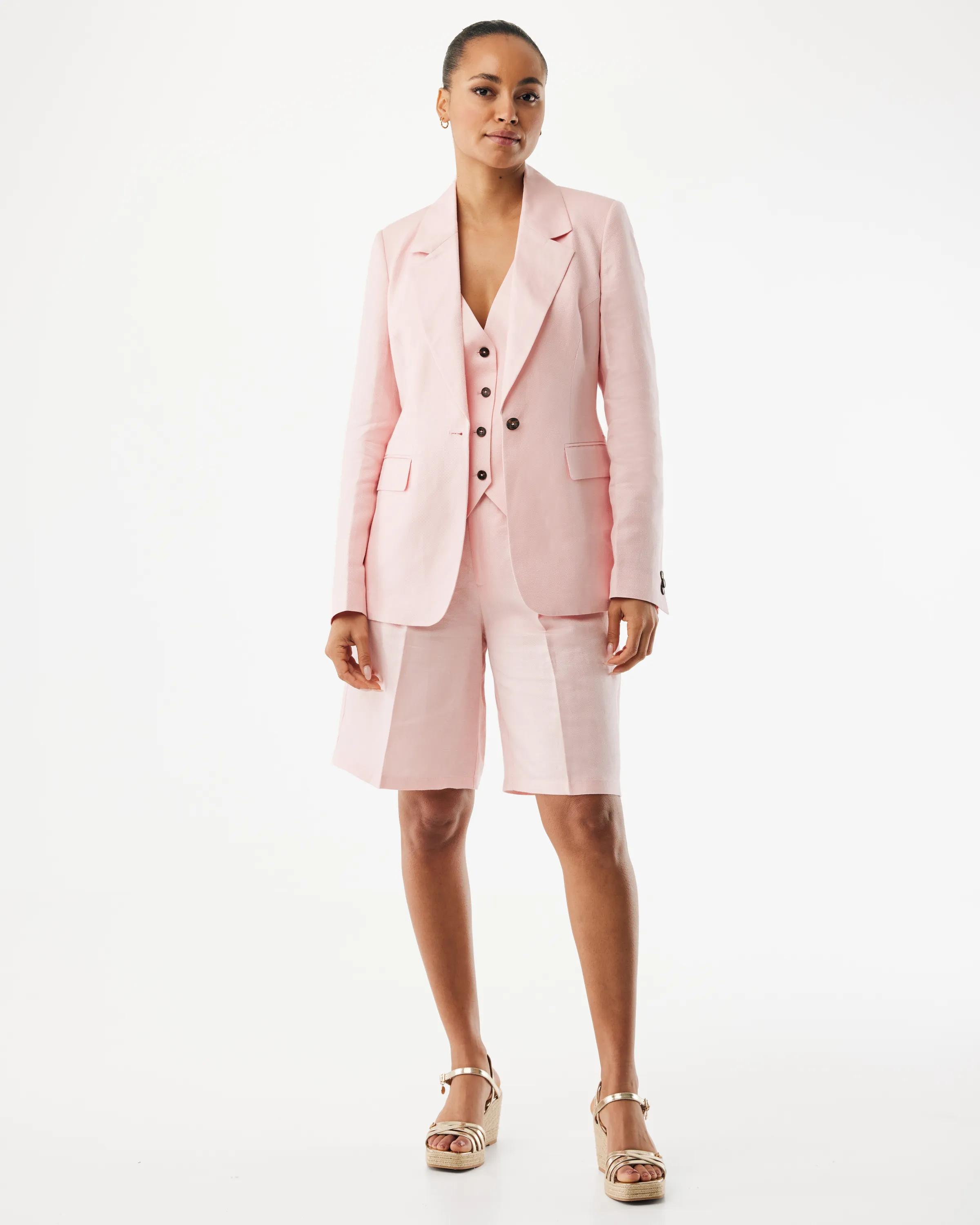 Linen Blazer Light Pink