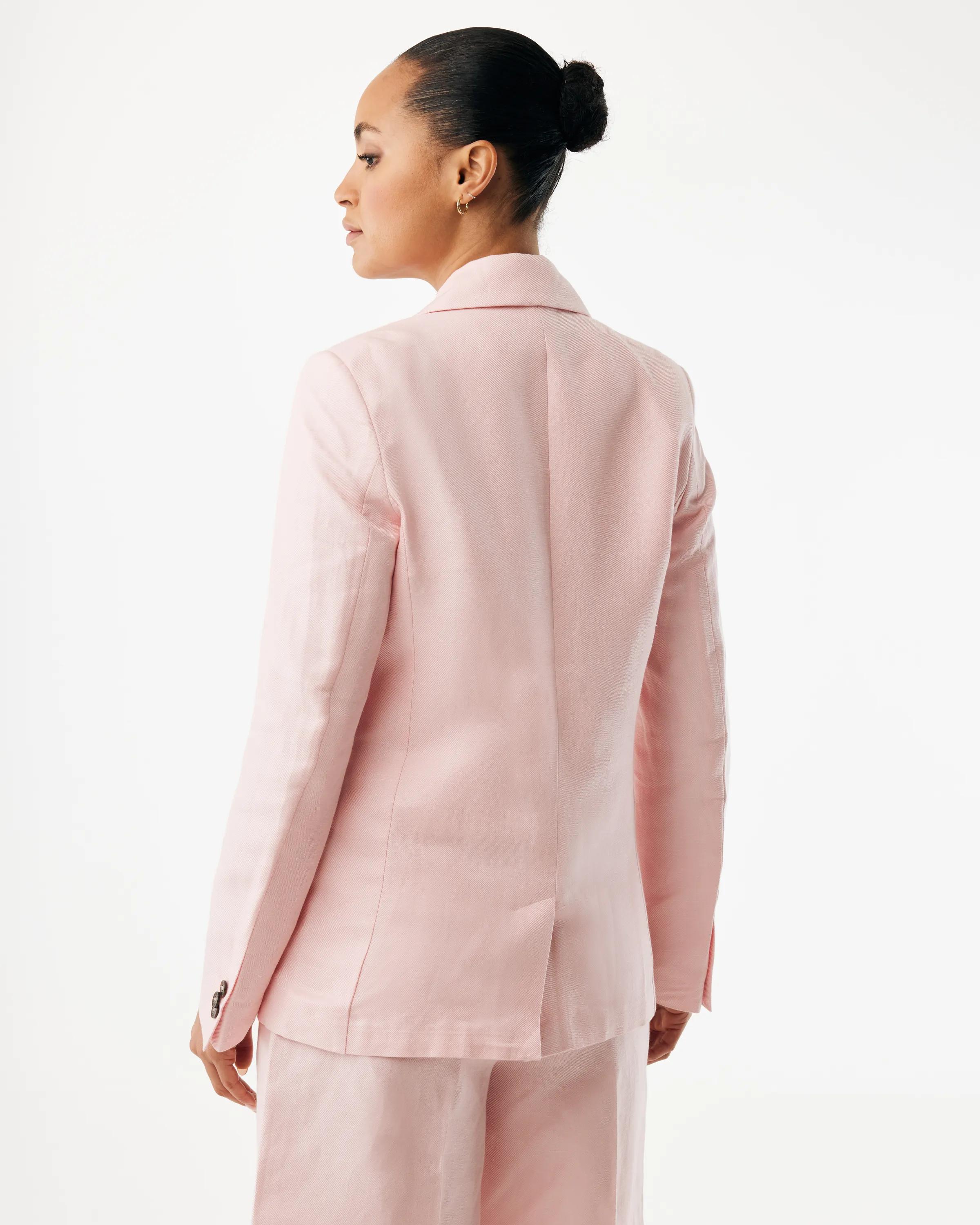 Linen Blazer Light Pink