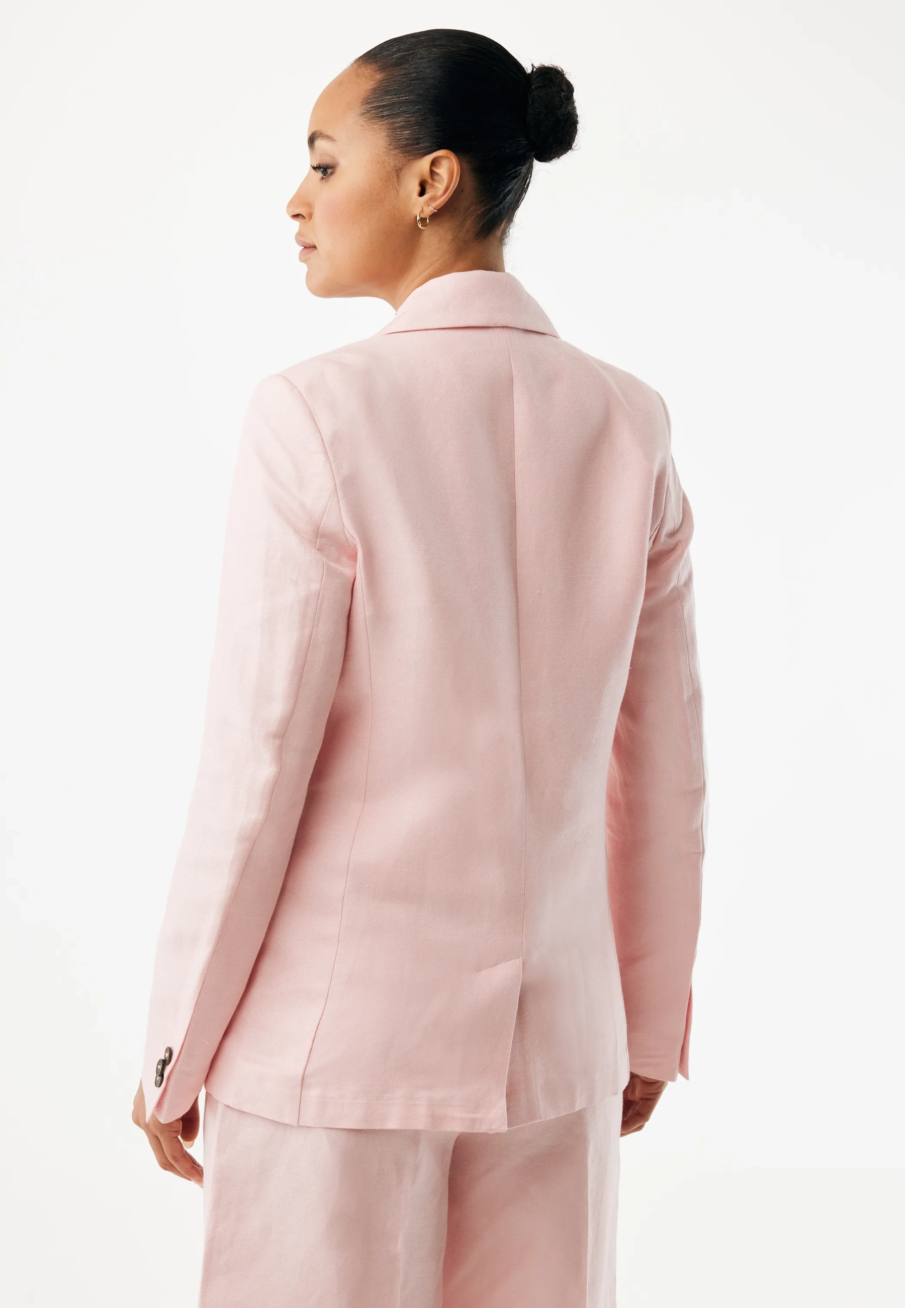 Linen Blazer Light Pink