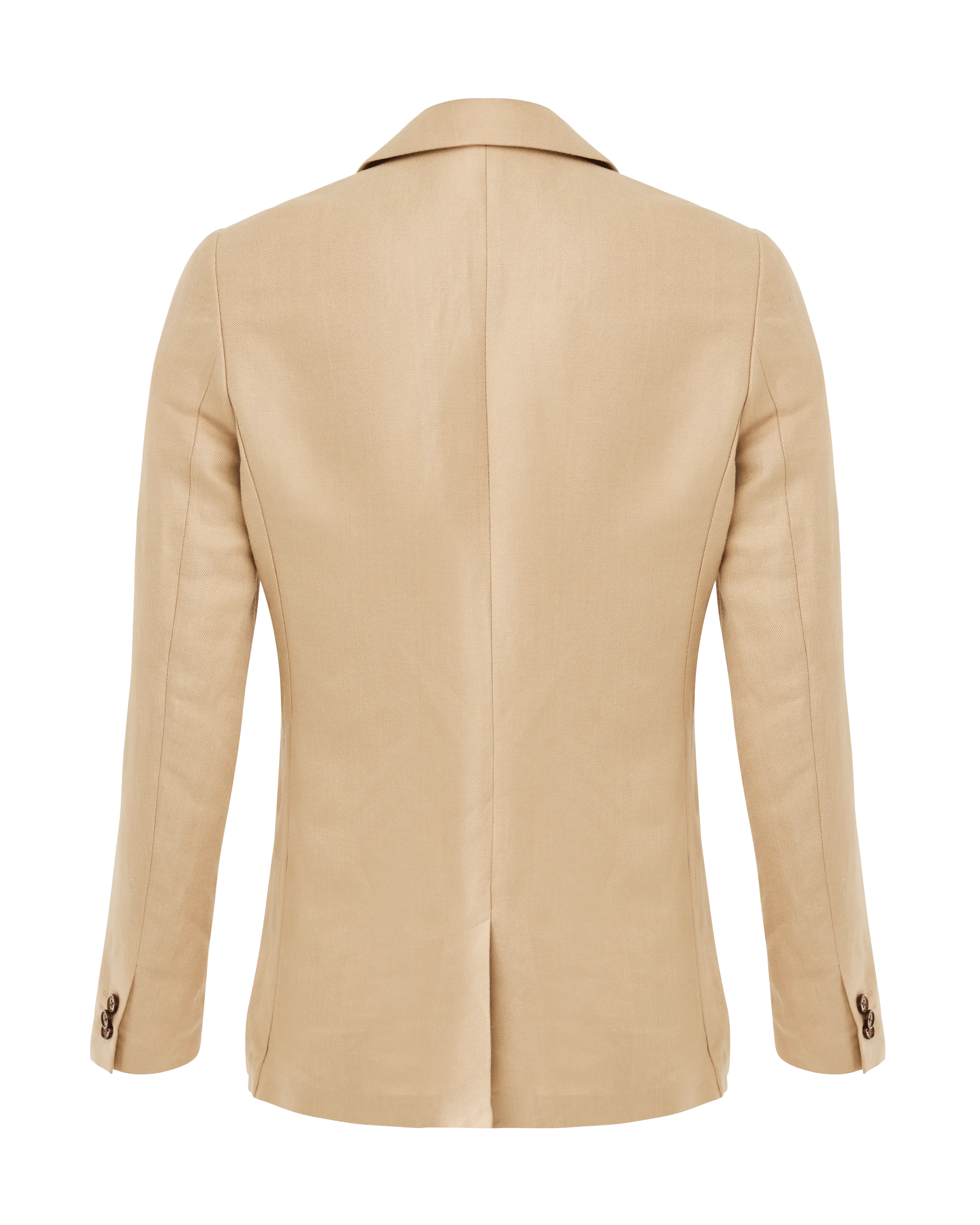 Linen Blazer Light Tan
