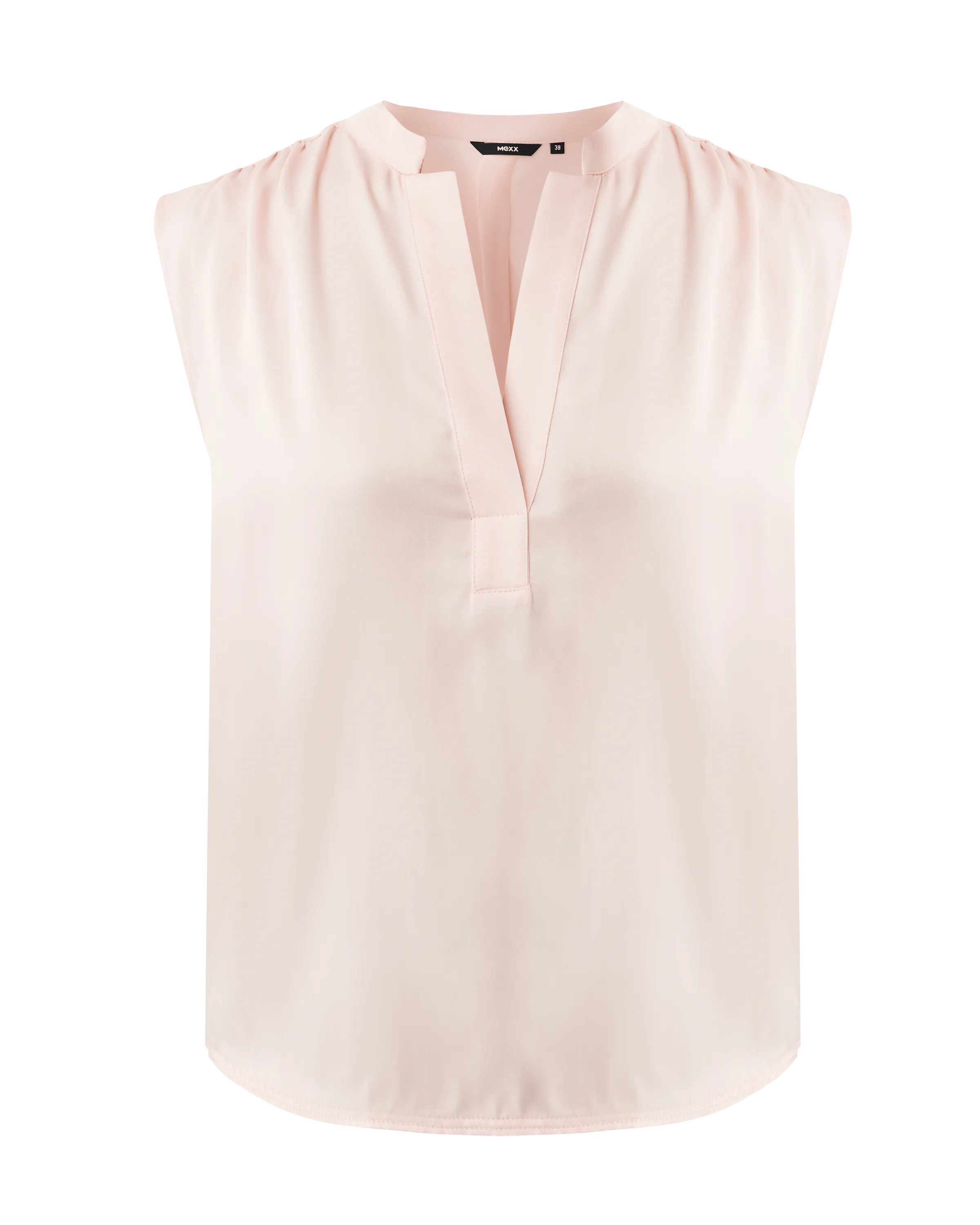 Violet Satinbluse Hellrosa