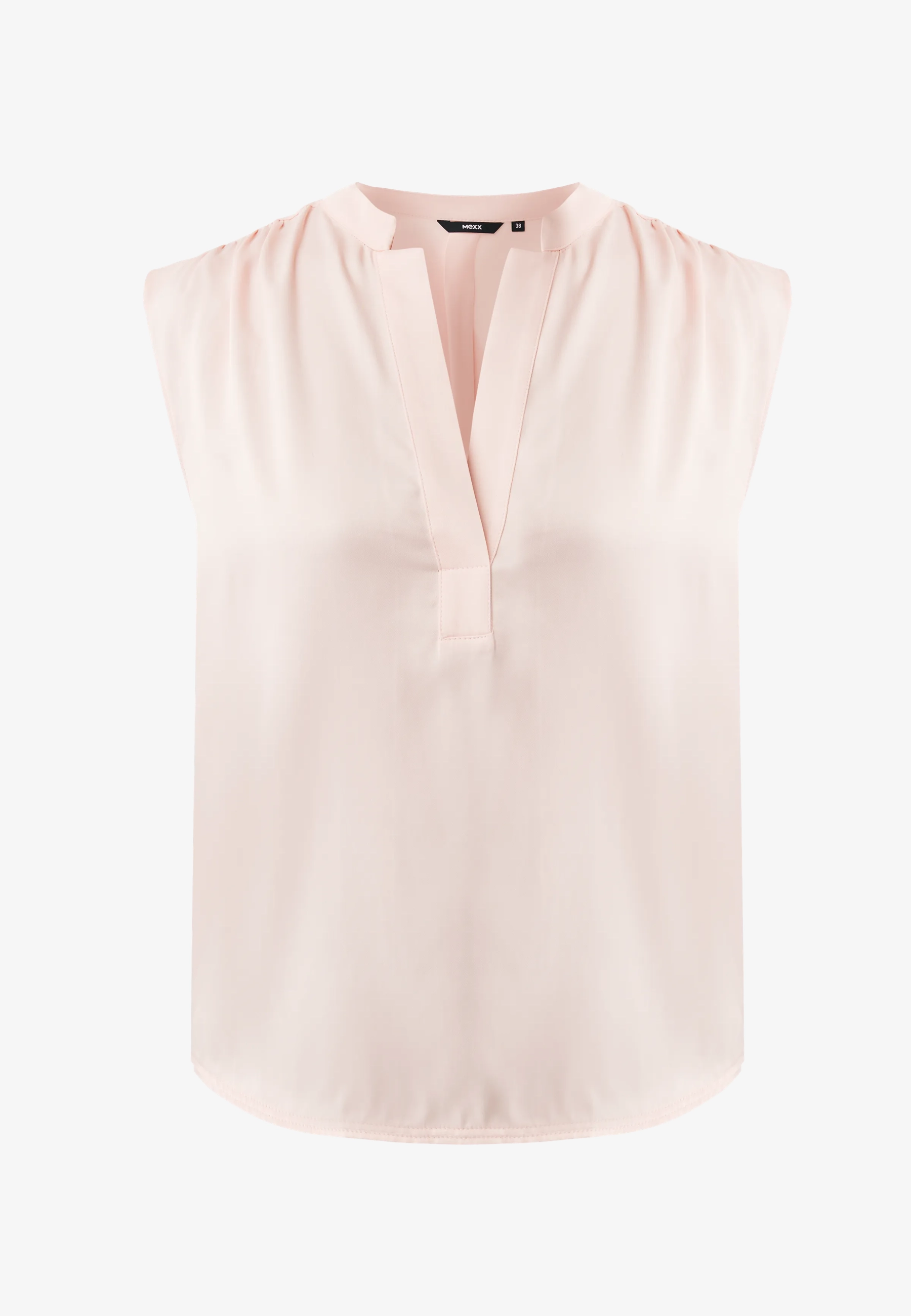 Violet Satijnen Blouse Lichtroze