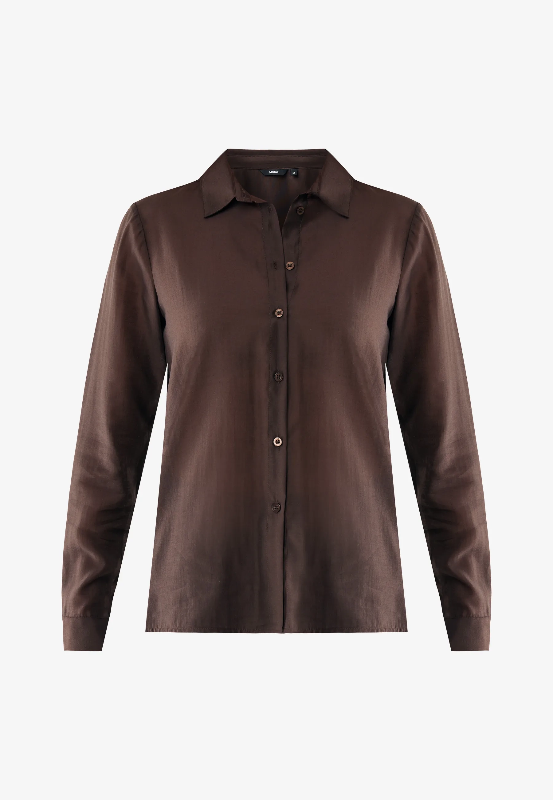 Chamomile Tencel blouse Donkerbruin