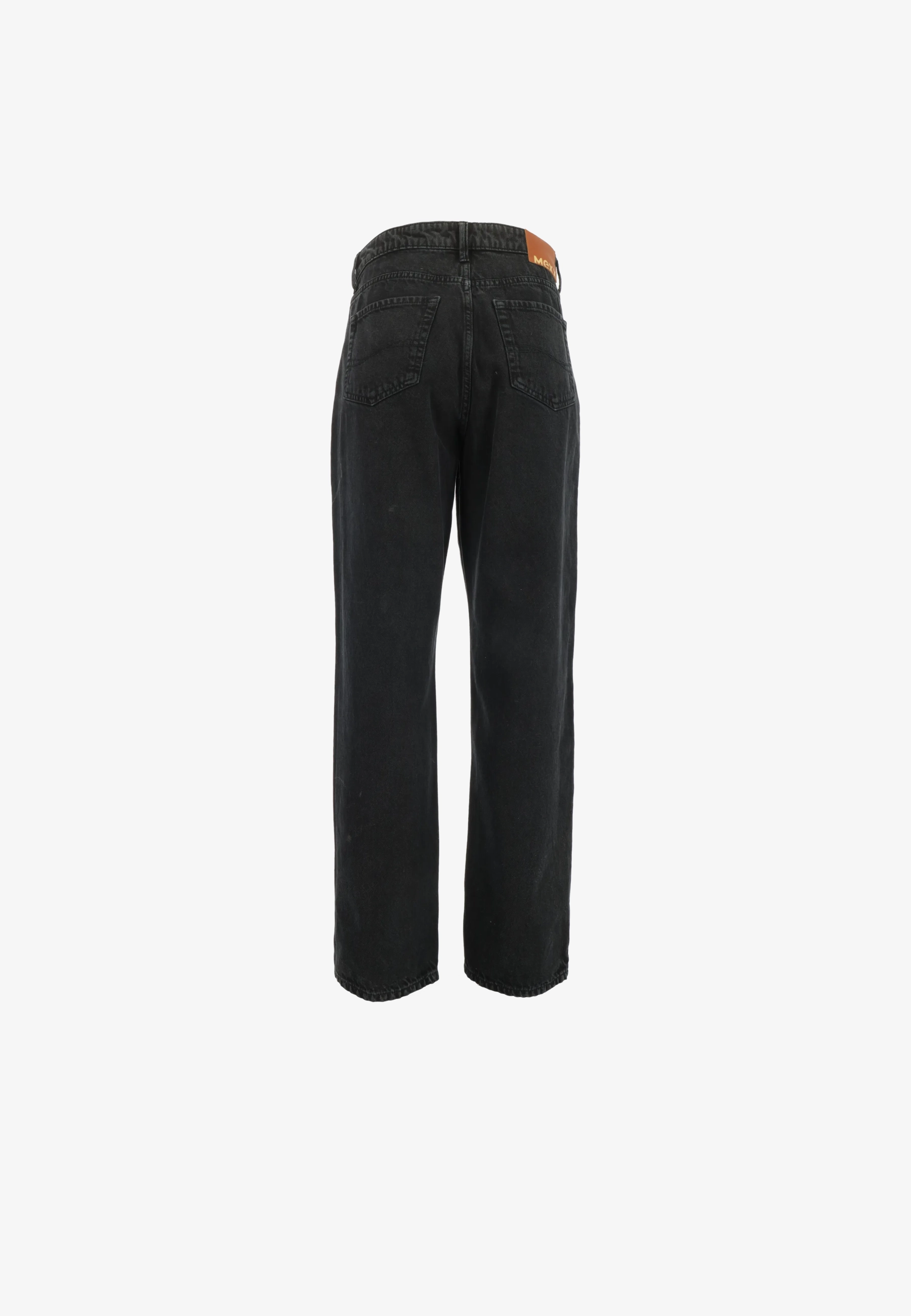 90s straight eyelet jeans Zwart rinsed