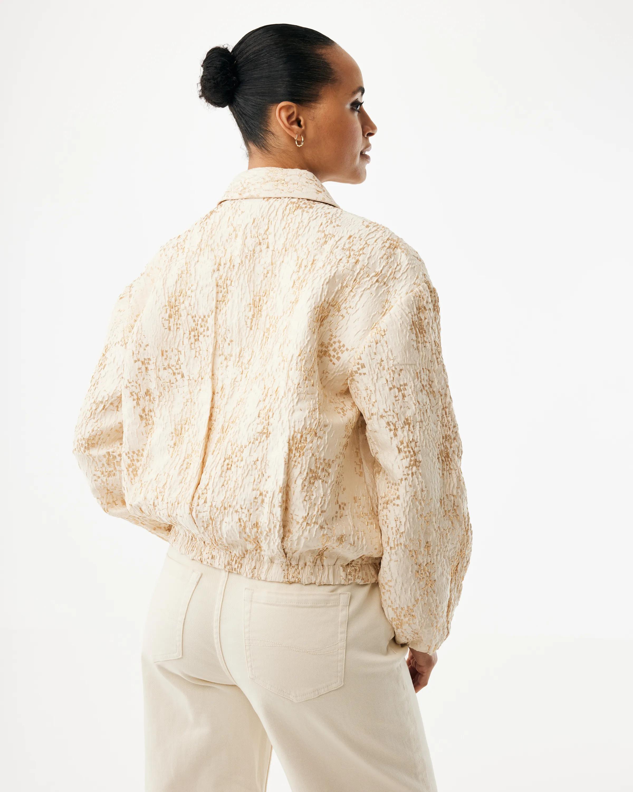 Jacquard Bomberjack Lichtzand