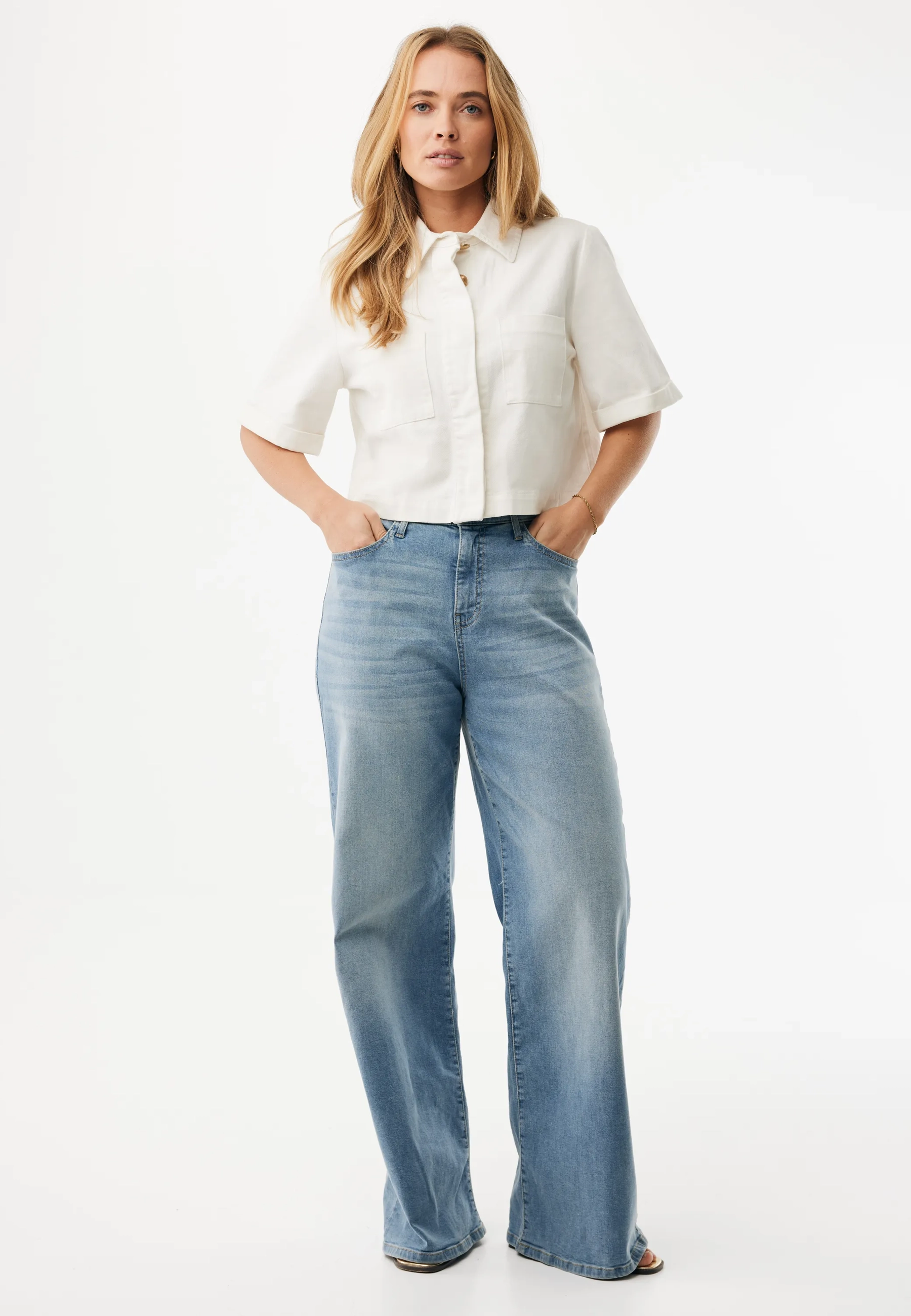 Jasje Met Korte Mouw Off White
