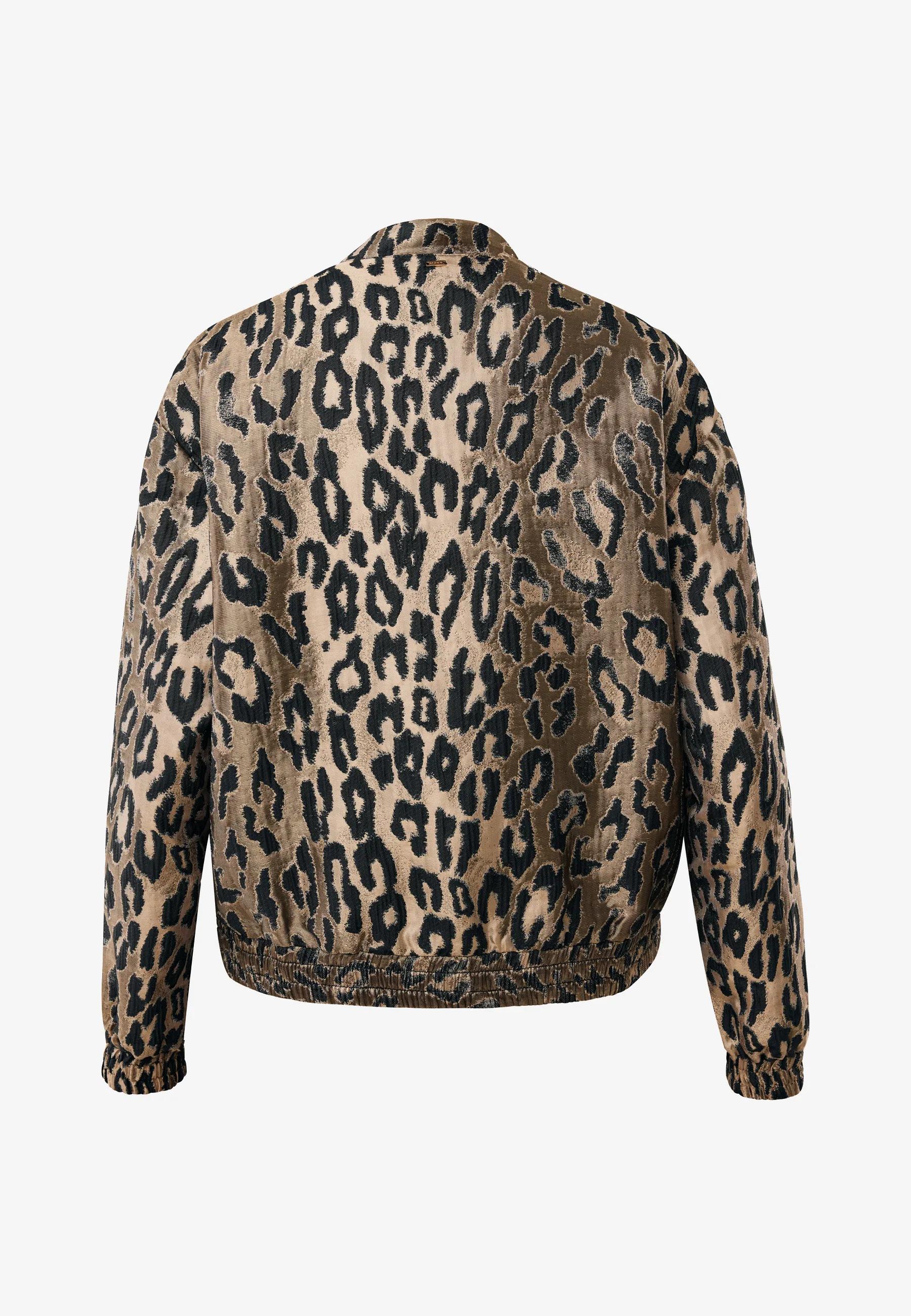 Mexx Women | Multicolor bomber jacket with leopard print