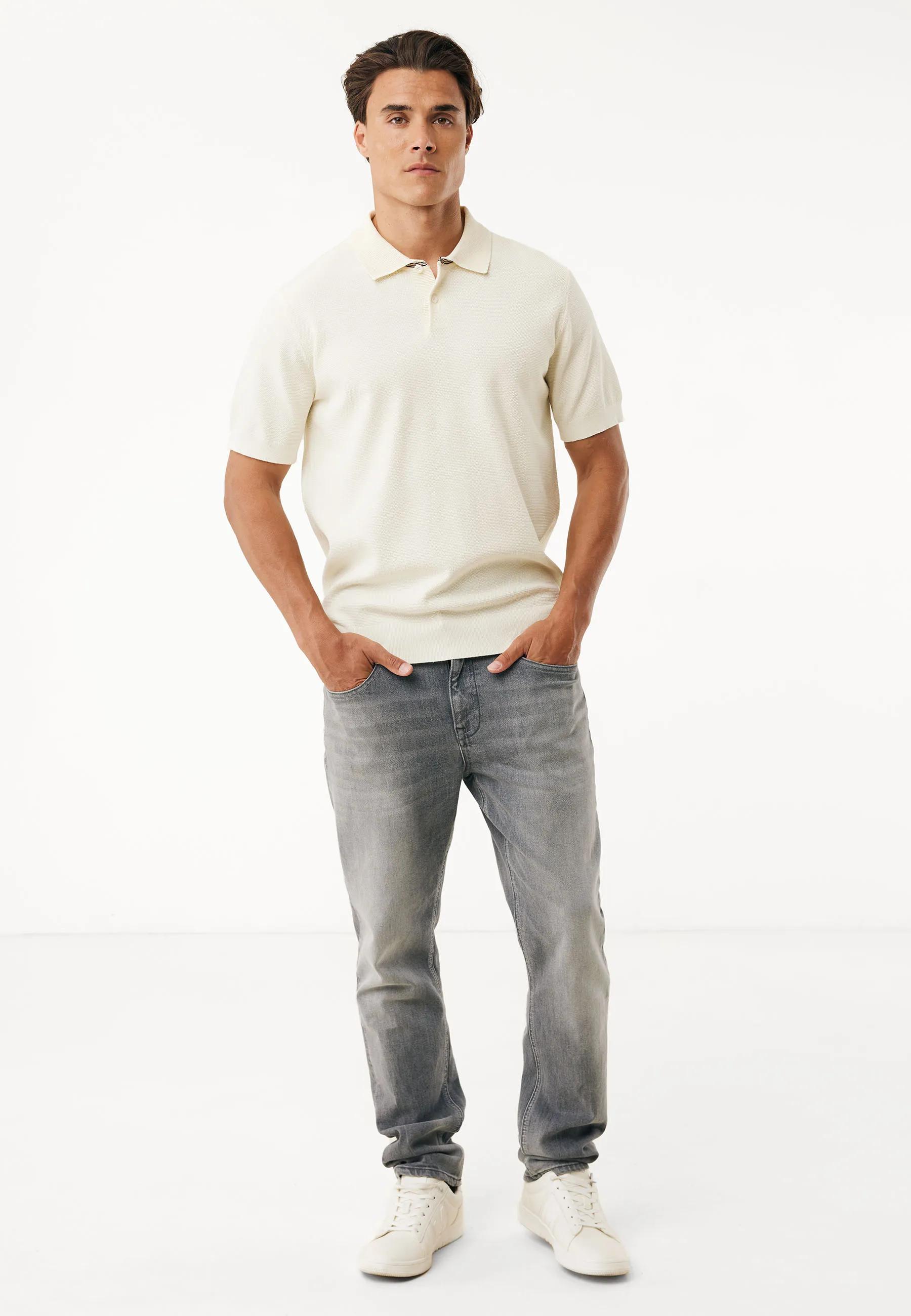 Knitted Polo Cream