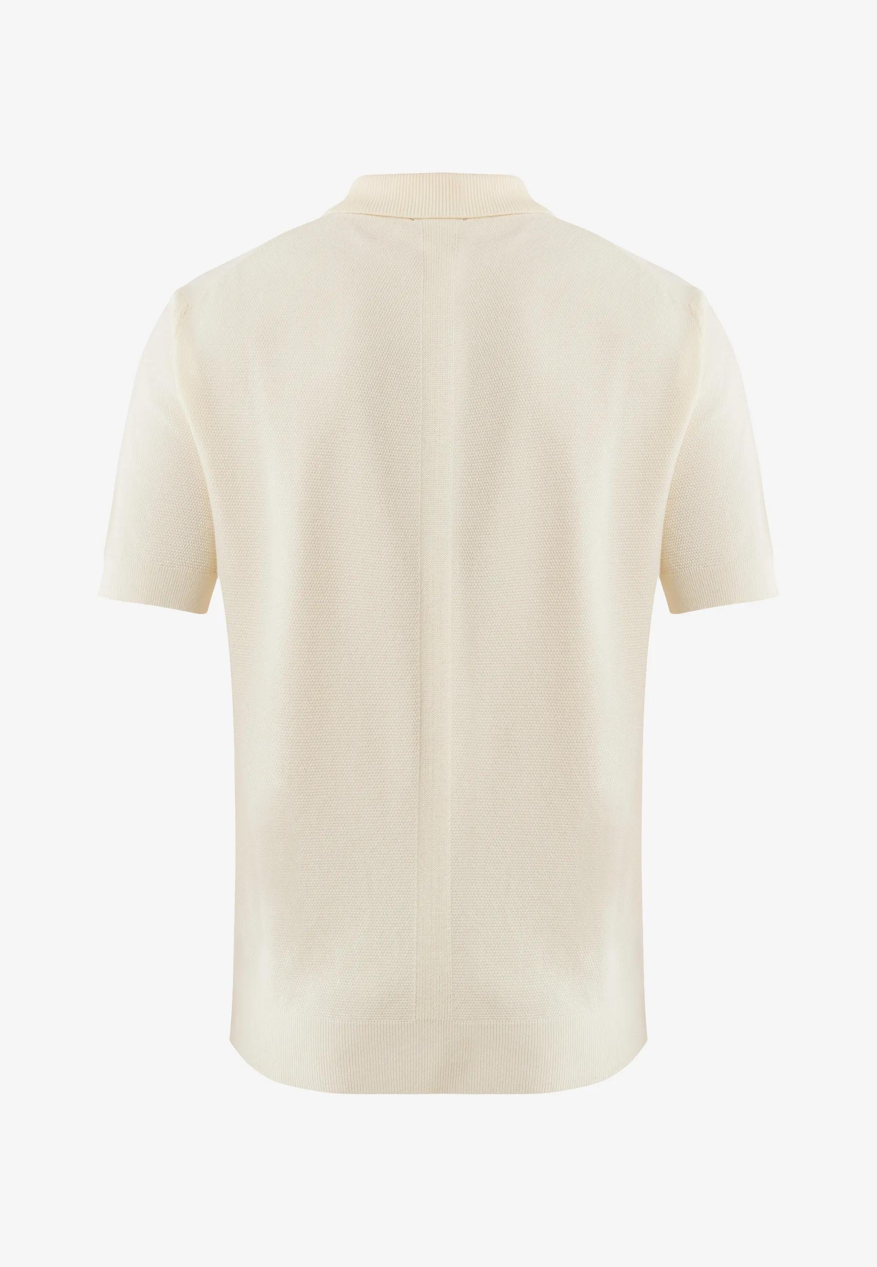 Knitted Polo Cream
