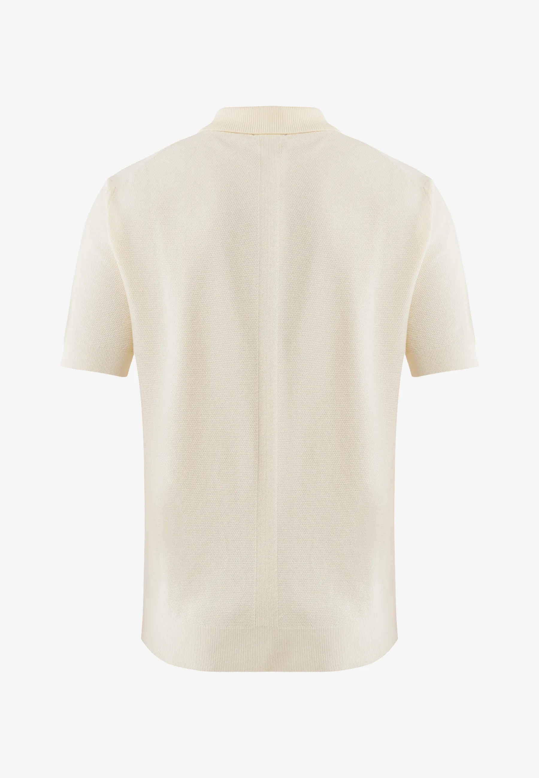 Knitted Polo Cream