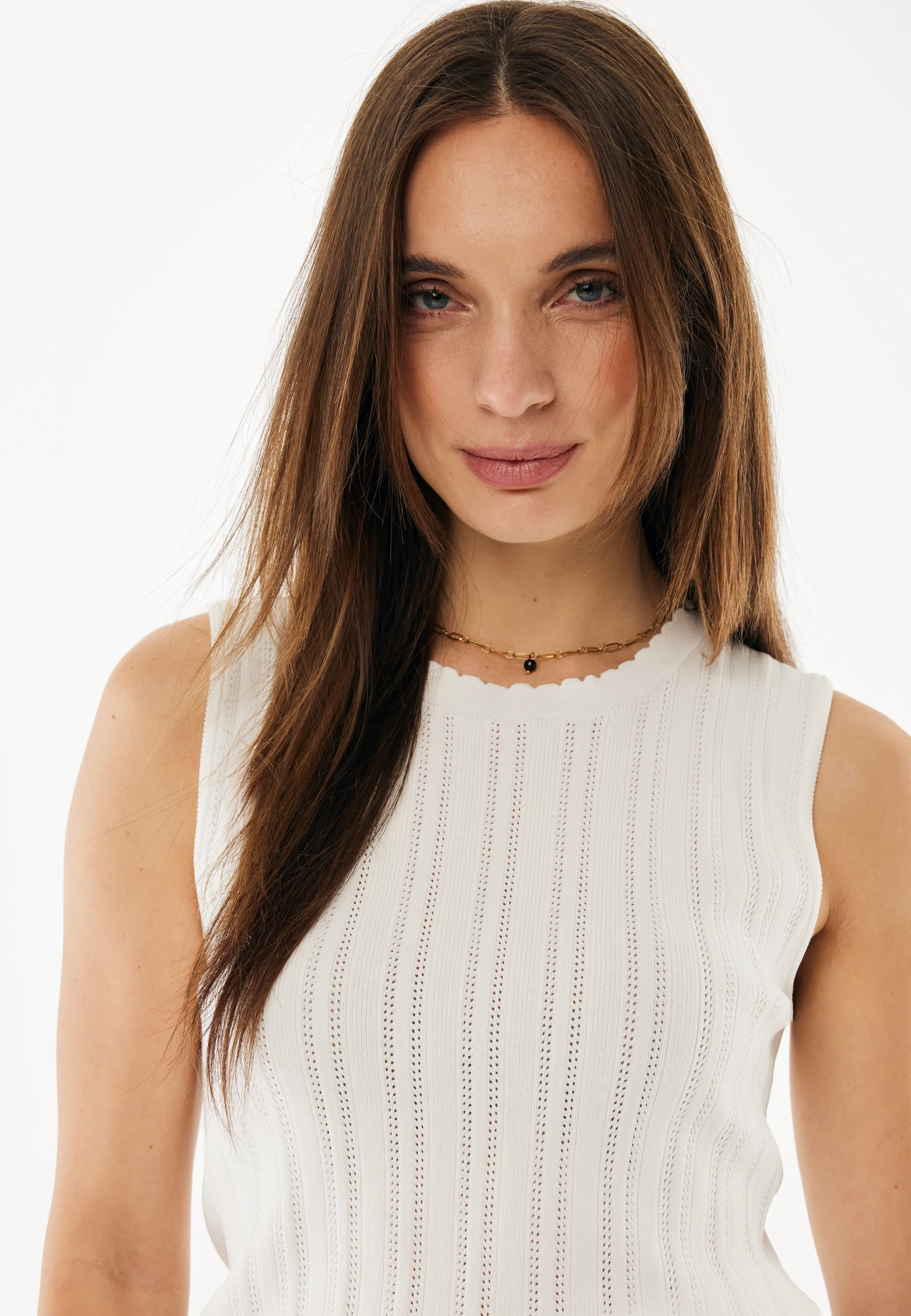 Lily Ajour Top Off White